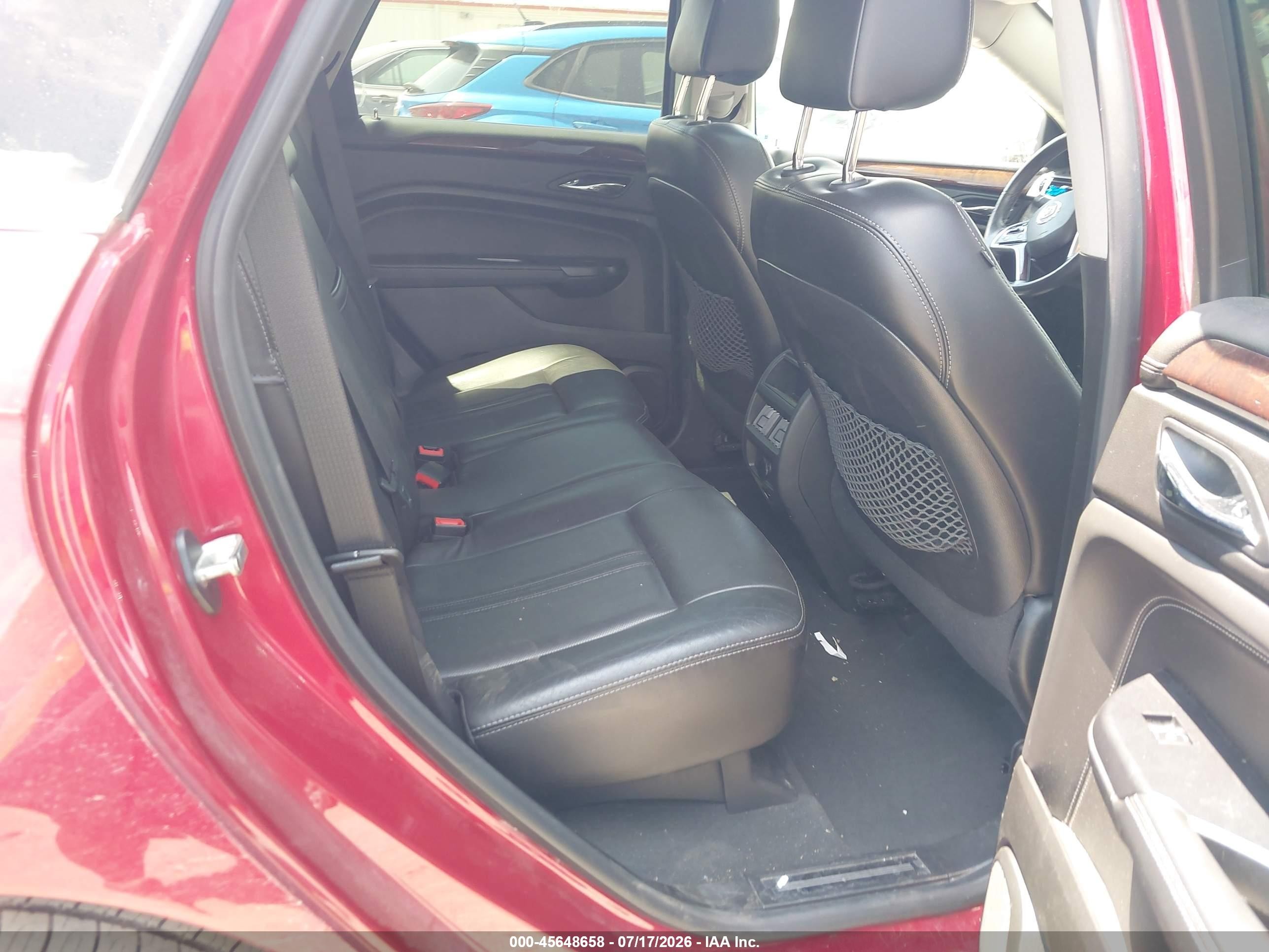2014 Cadillac Srx Luxury Collection Красный vin: 3GYFNBE35ES597361