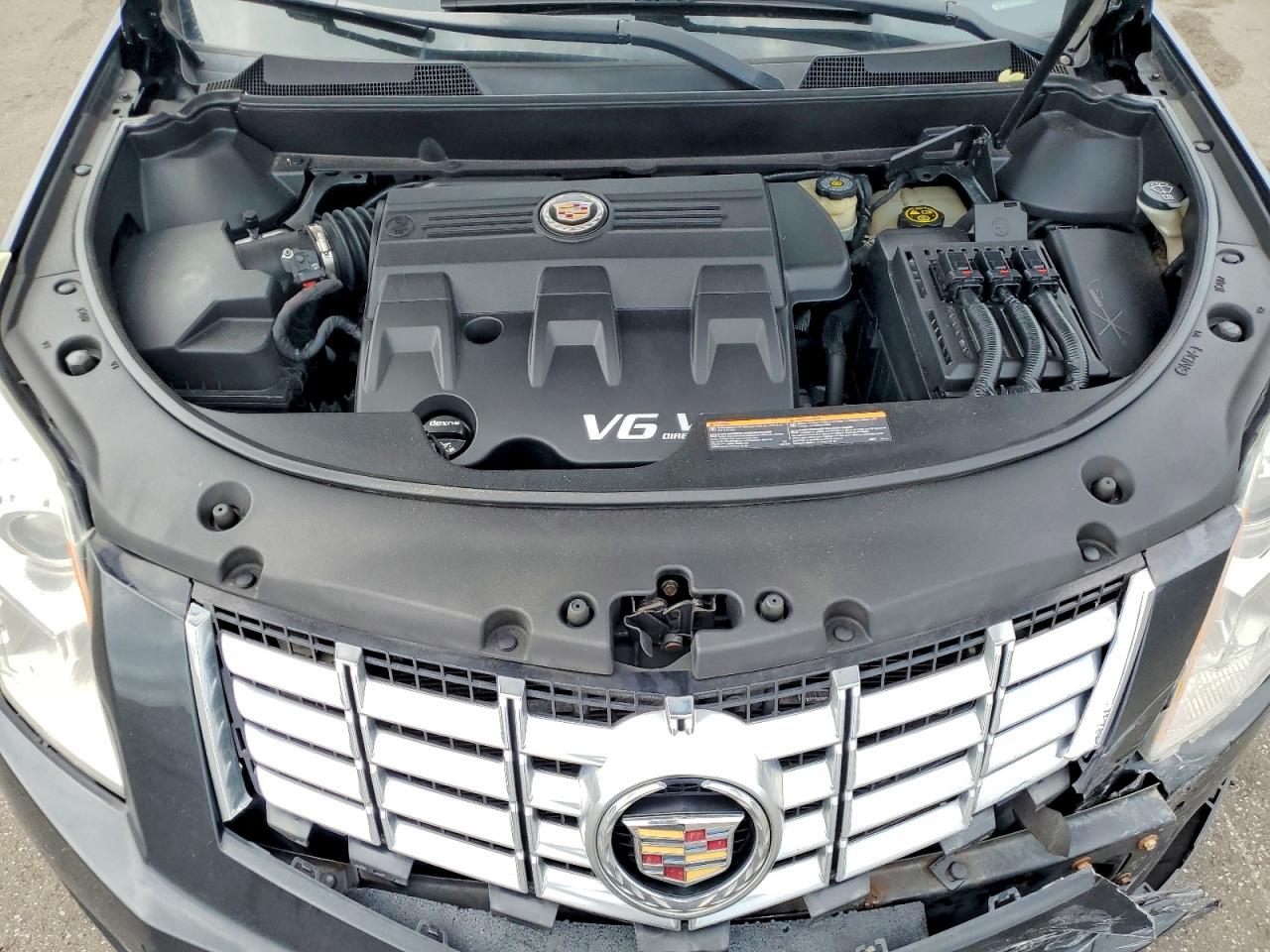 2014 Cadillac Srx Luxury Collection Черный vin: 3GYFNBE35ES608052