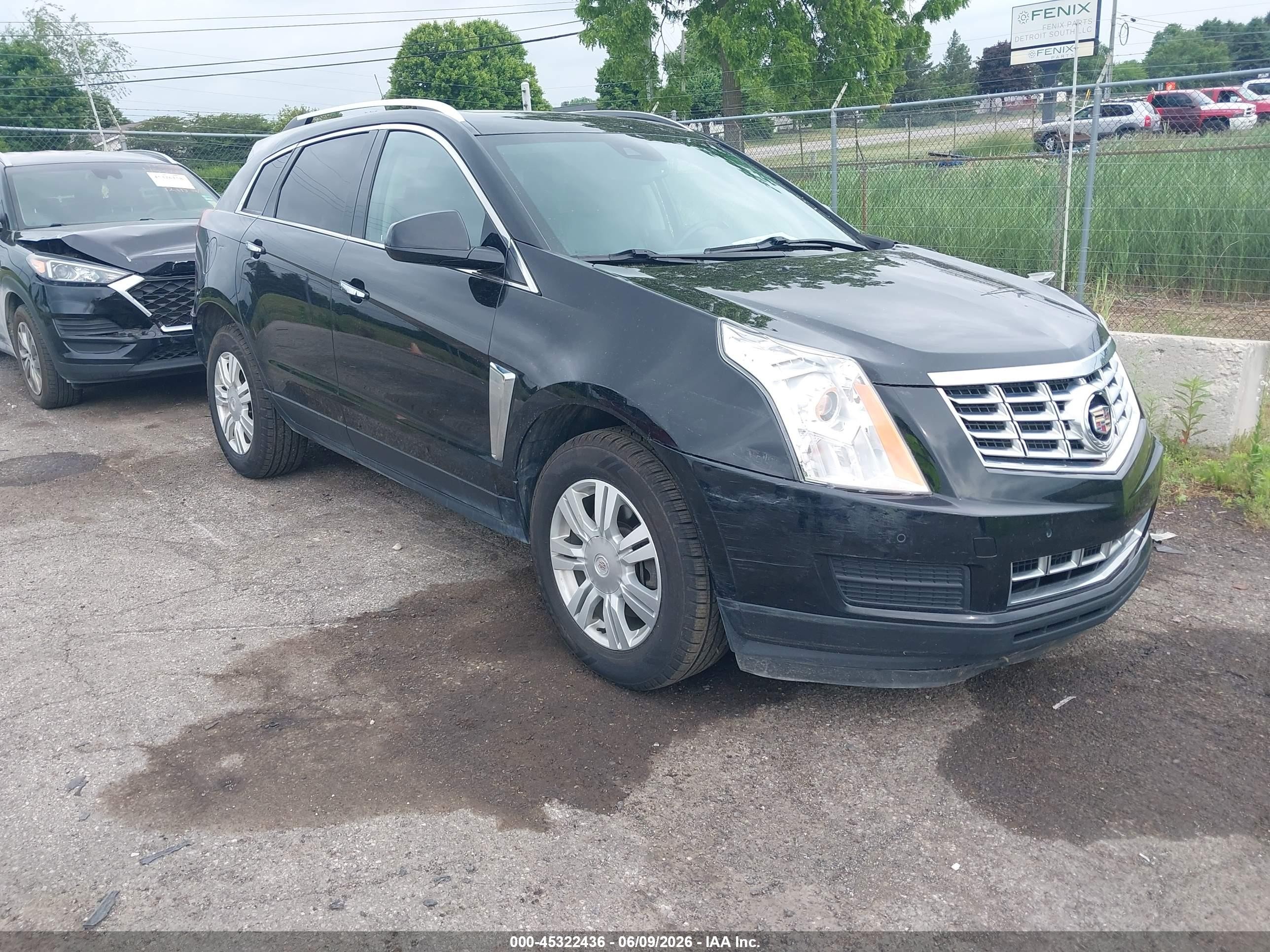 2014 Cadillac Srx Luxury Collection Black vin: 3GYFNBE35ES631668