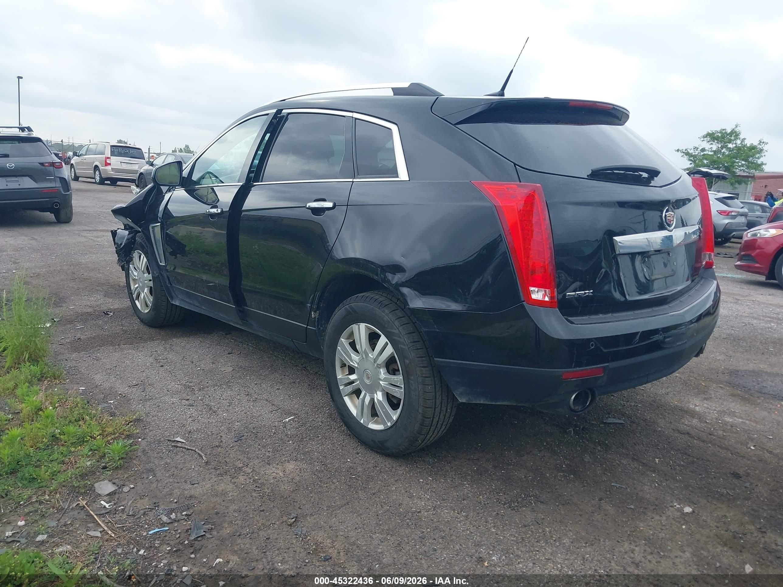 2014 Cadillac Srx Luxury Collection Black vin: 3GYFNBE35ES631668