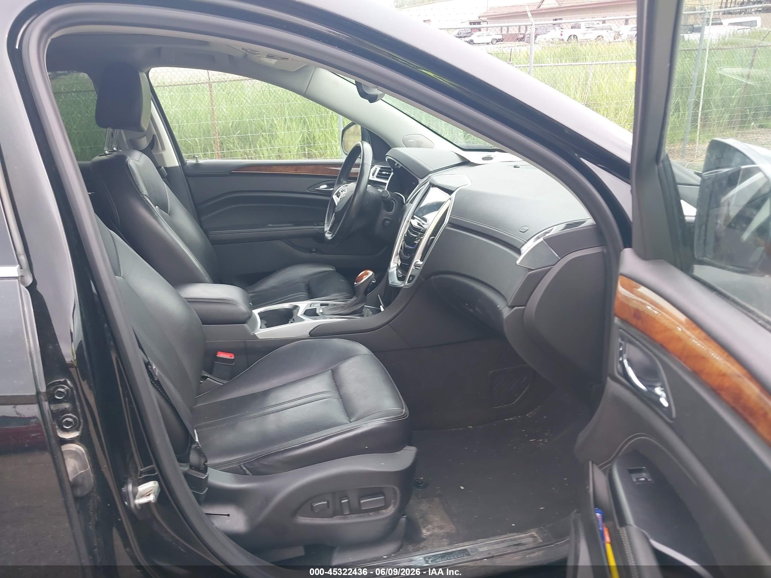 2014 Cadillac Srx Luxury Collection Black vin: 3GYFNBE35ES631668