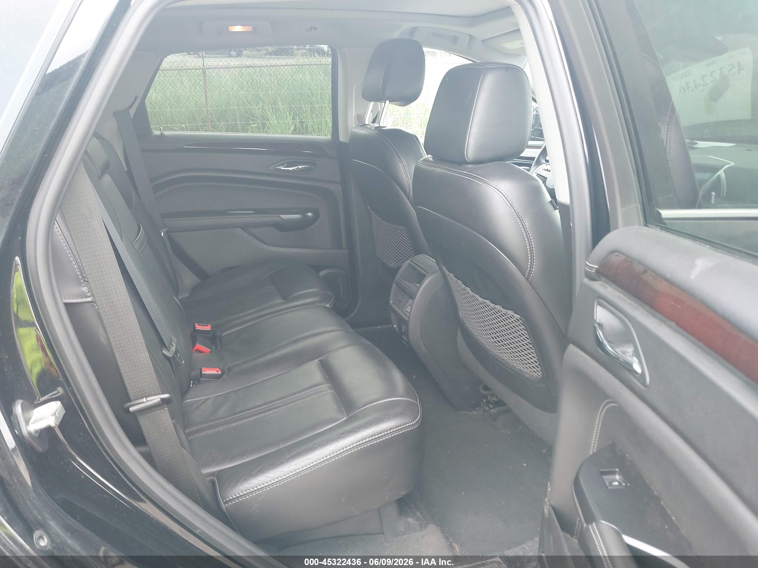 2014 Cadillac Srx Luxury Collection Black vin: 3GYFNBE35ES631668