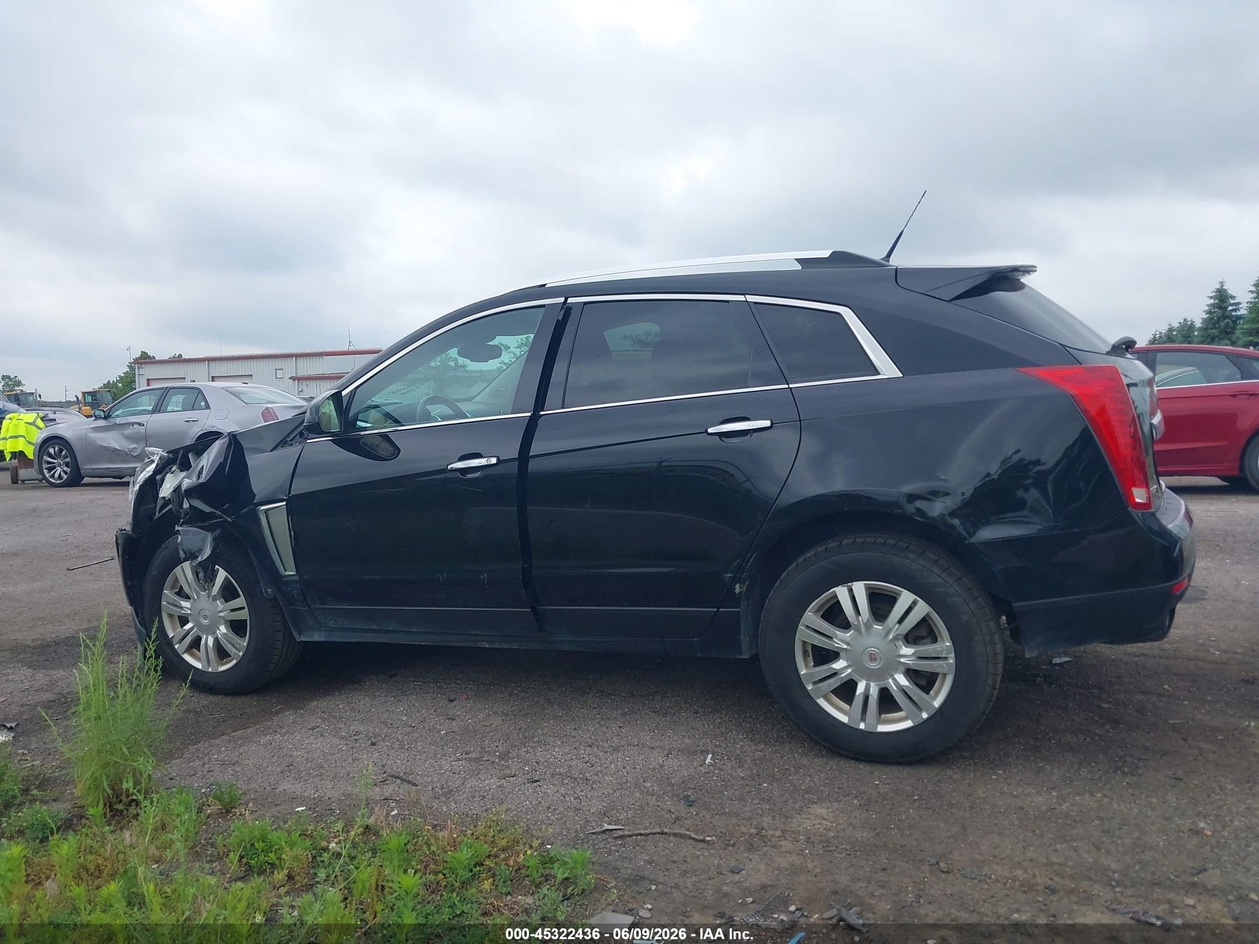 2014 Cadillac Srx Luxury Collection Black vin: 3GYFNBE35ES631668
