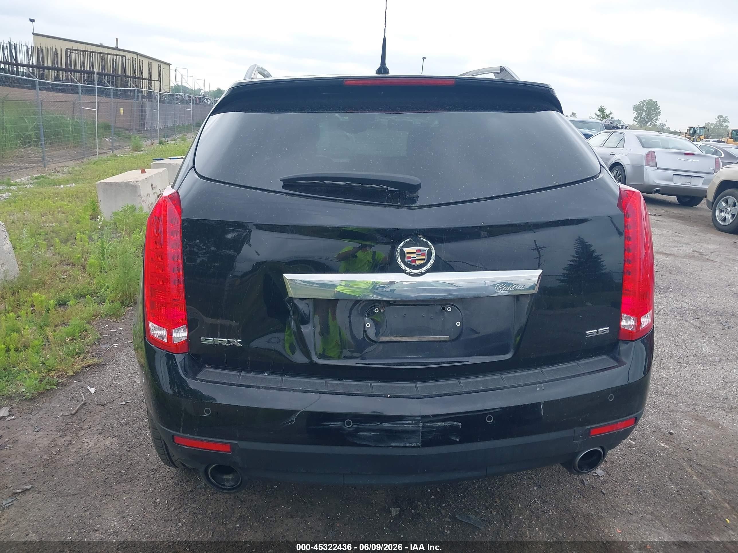 2014 Cadillac Srx Luxury Collection Black vin: 3GYFNBE35ES631668