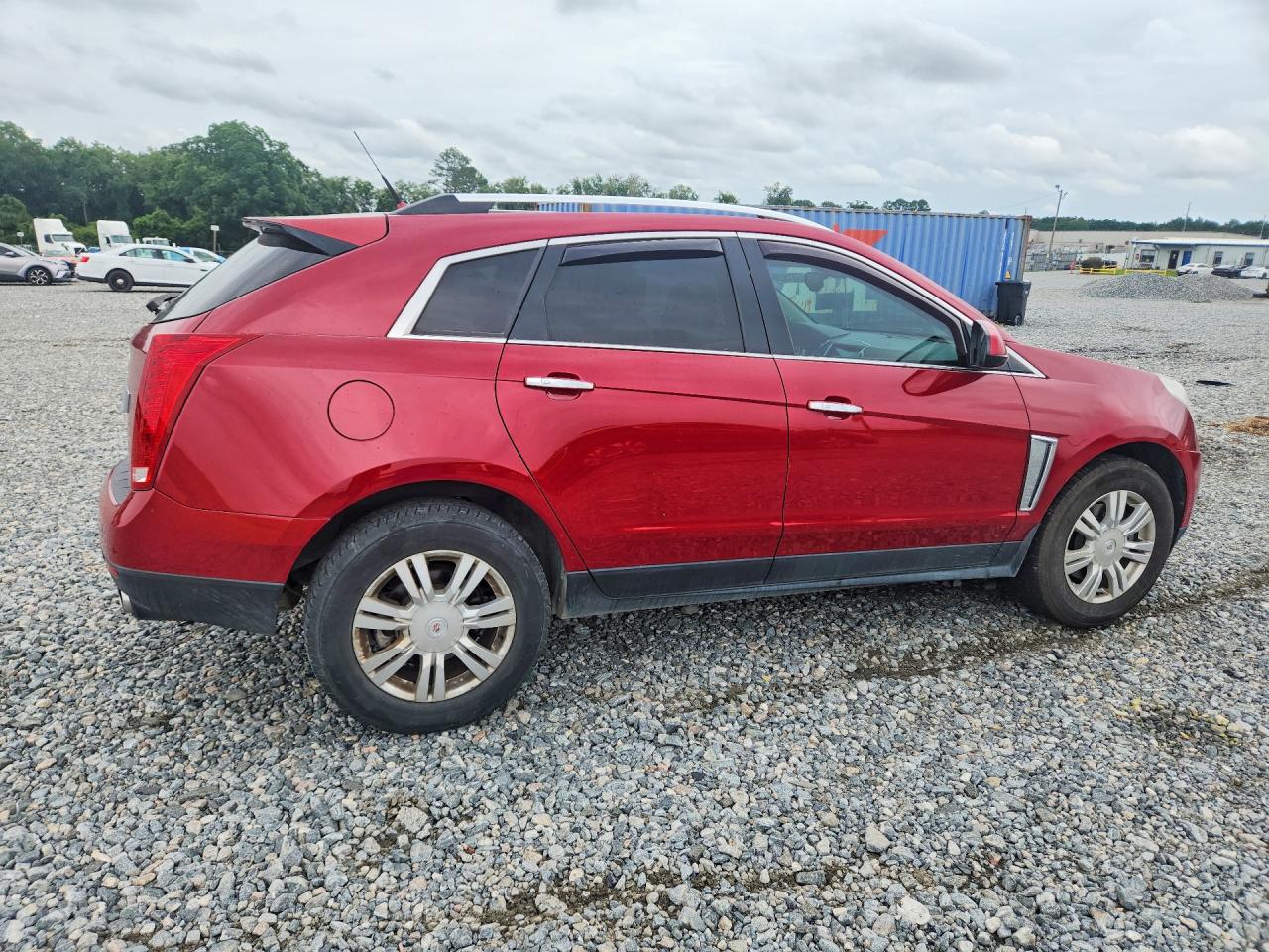 2014 Cadillac Srx Luxury Collection Red vin: 3GYFNBE35ES633016