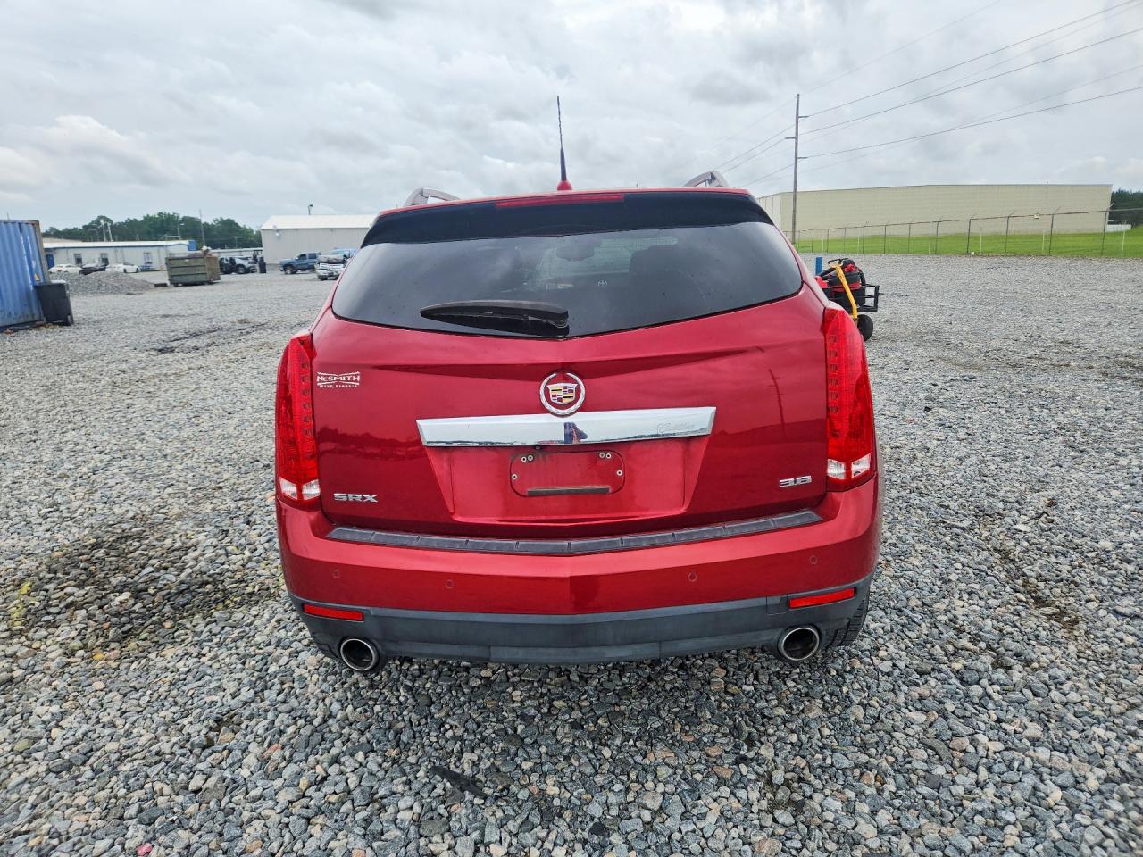 2014 Cadillac Srx Luxury Collection Red vin: 3GYFNBE35ES633016