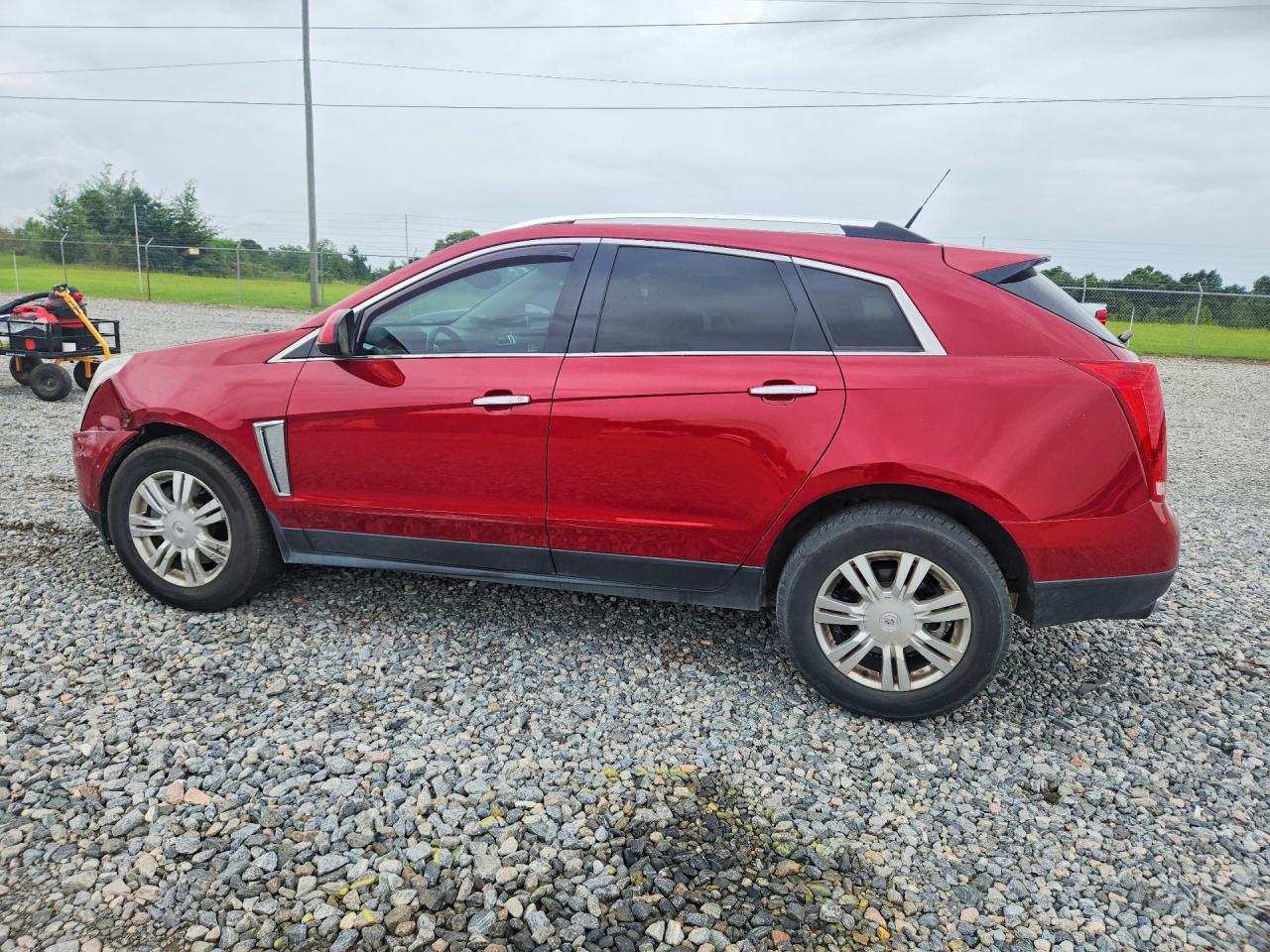 2014 Cadillac Srx Luxury Collection Red vin: 3GYFNBE35ES633016