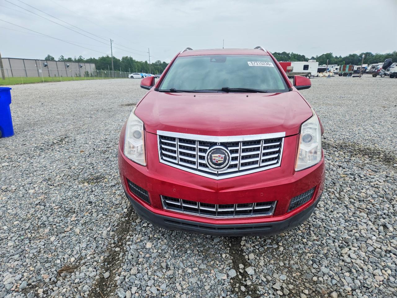 2014 Cadillac Srx Luxury Collection Red vin: 3GYFNBE35ES633016