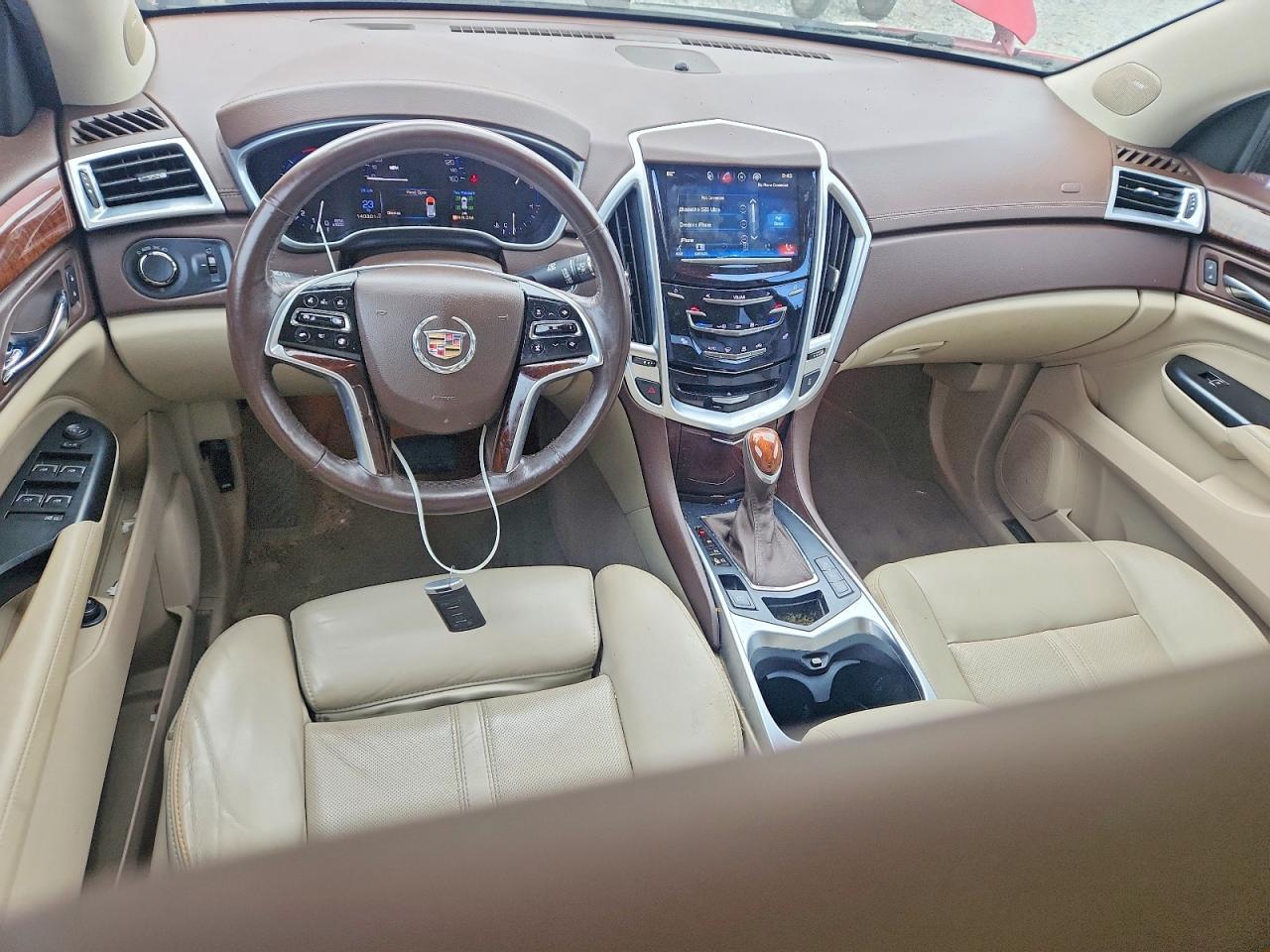 2014 Cadillac Srx Luxury Collection Red vin: 3GYFNBE35ES633016