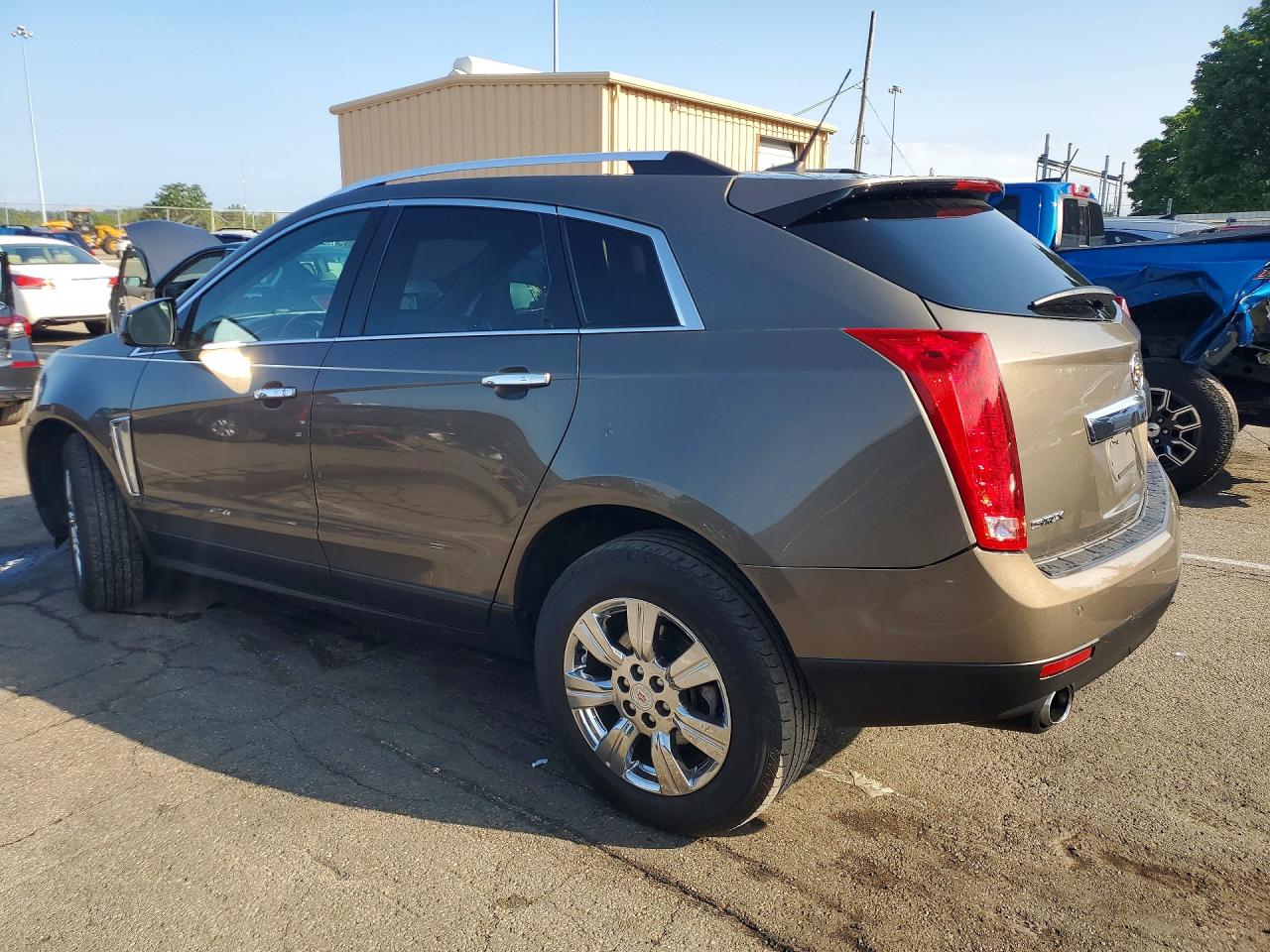 2014 Cadillac Srx Luxury Collection Brown vin: 3GYFNBE35ES686329