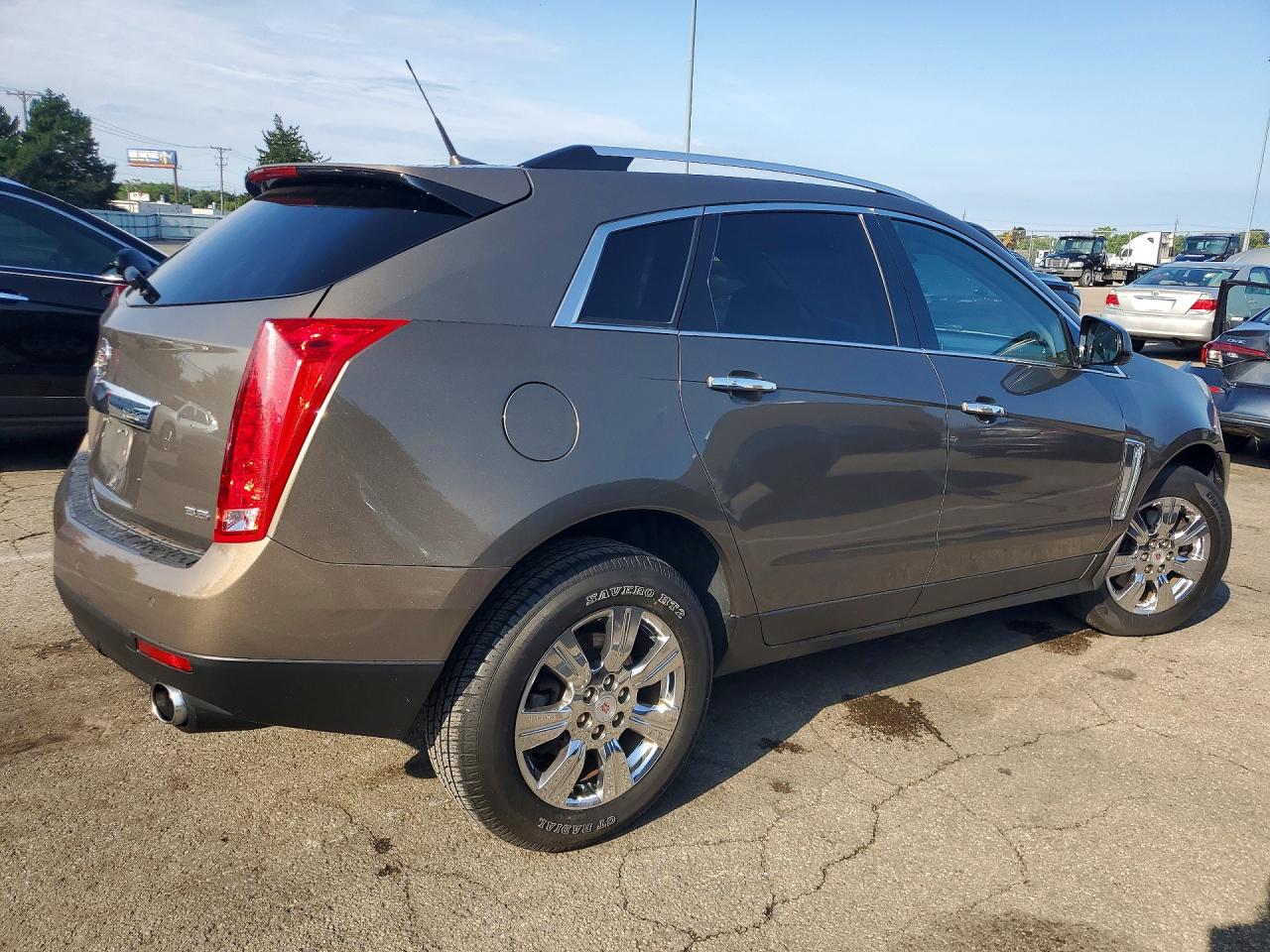 2014 Cadillac Srx Luxury Collection Brown vin: 3GYFNBE35ES686329