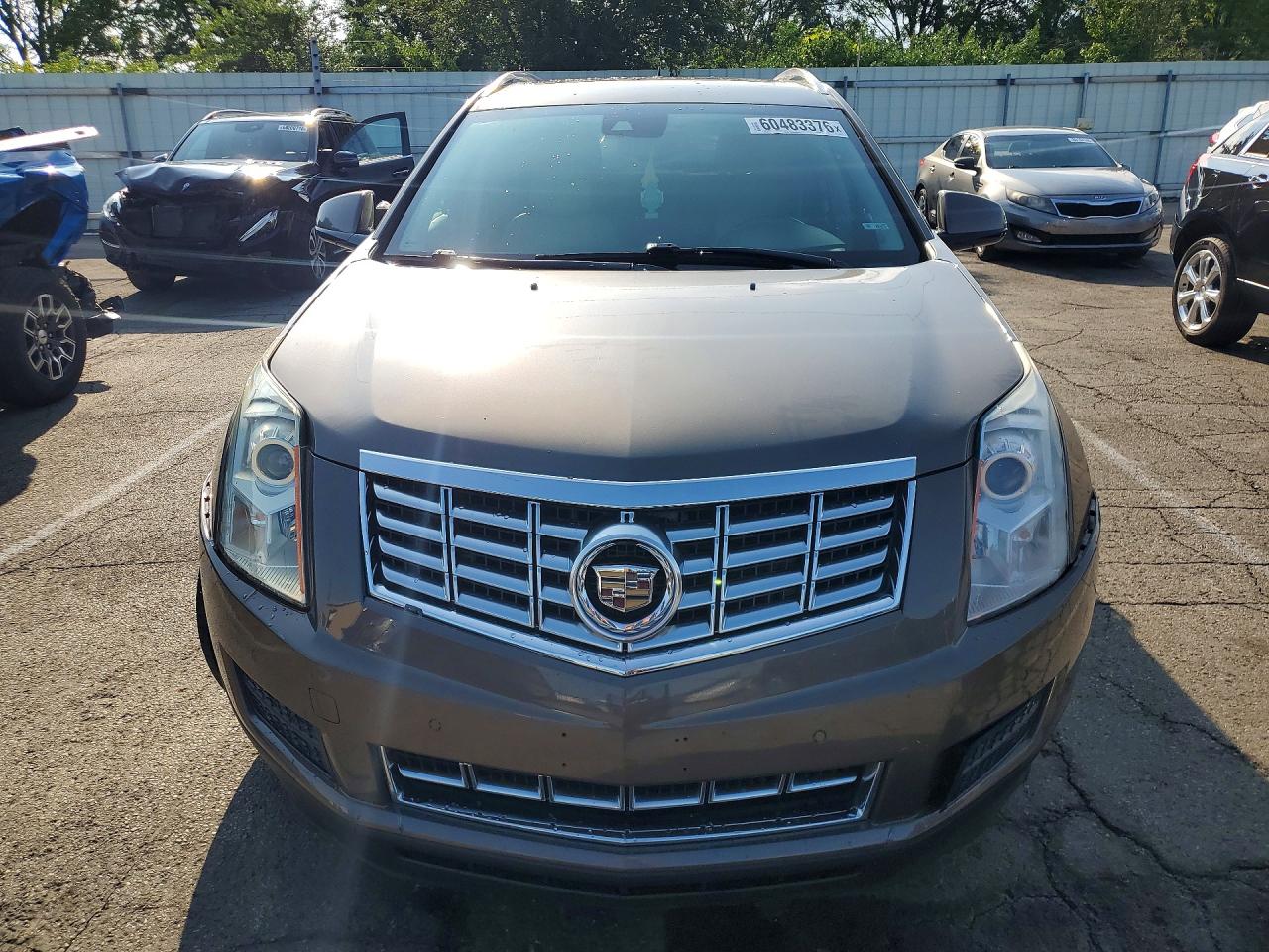 2014 Cadillac Srx Luxury Collection Brown vin: 3GYFNBE35ES686329