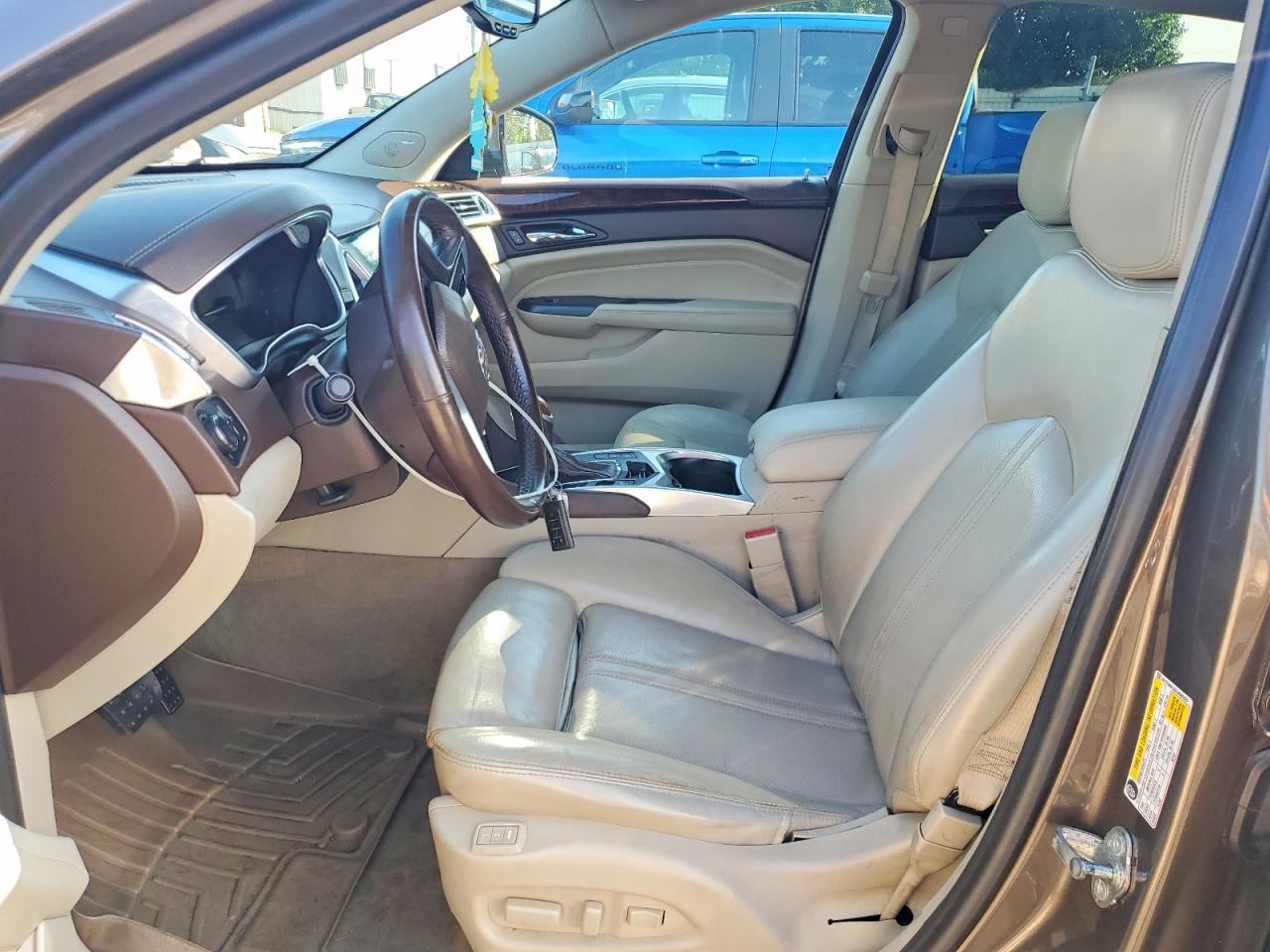 2014 Cadillac Srx Luxury Collection Brown vin: 3GYFNBE35ES686329