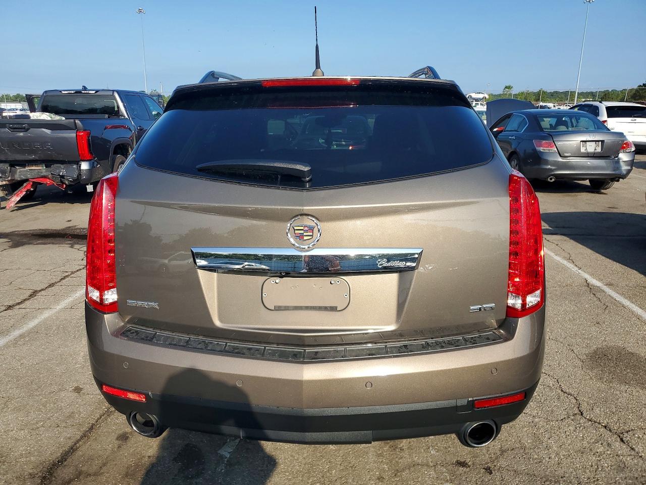 2014 Cadillac Srx Luxury Collection Brown vin: 3GYFNBE35ES686329