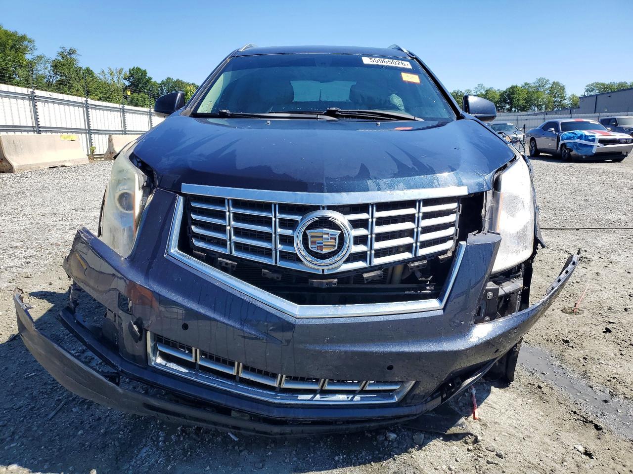 2015 Cadillac Srx Luxury Collection Синий vin: 3GYFNBE35FS571067