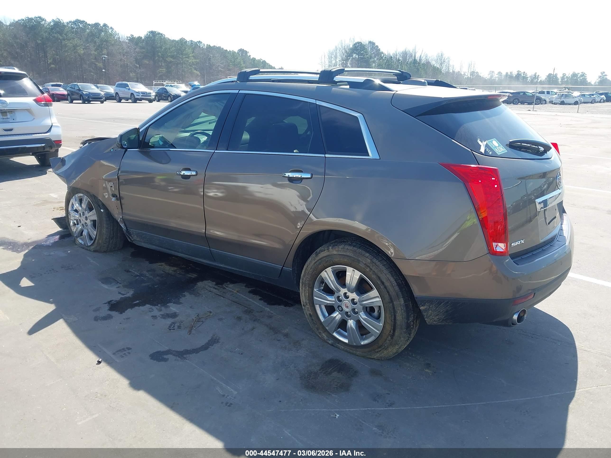 2015 Cadillac Srx Luxury Collection Коричневый vin: 3GYFNBE35FS627962