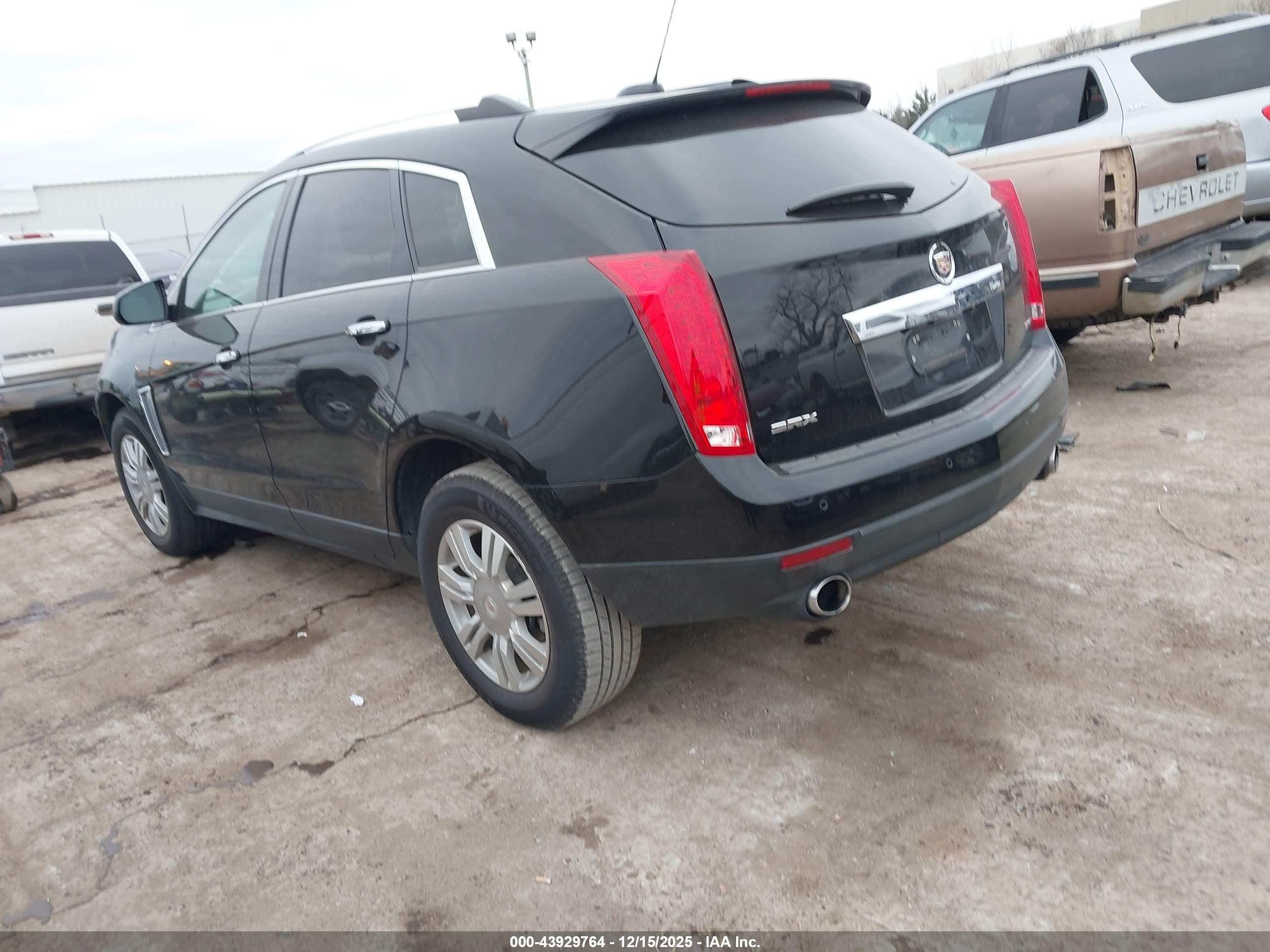 2015 Cadillac Srx Luxury Collection Black vin: 3GYFNBE35FS631090