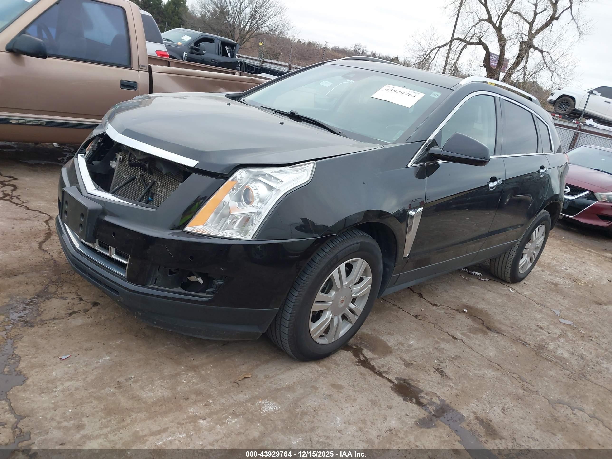2015 Cadillac Srx Luxury Collection Black vin: 3GYFNBE35FS631090