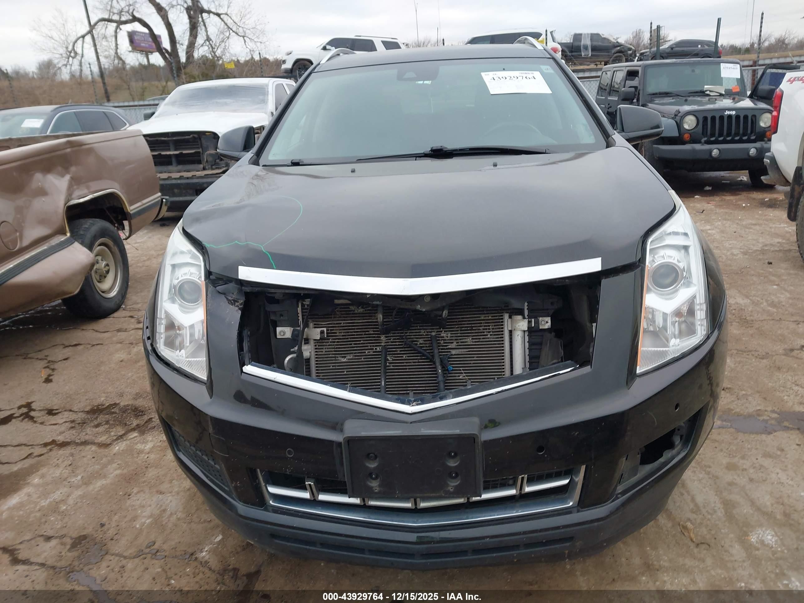 2015 Cadillac Srx Luxury Collection Black vin: 3GYFNBE35FS631090