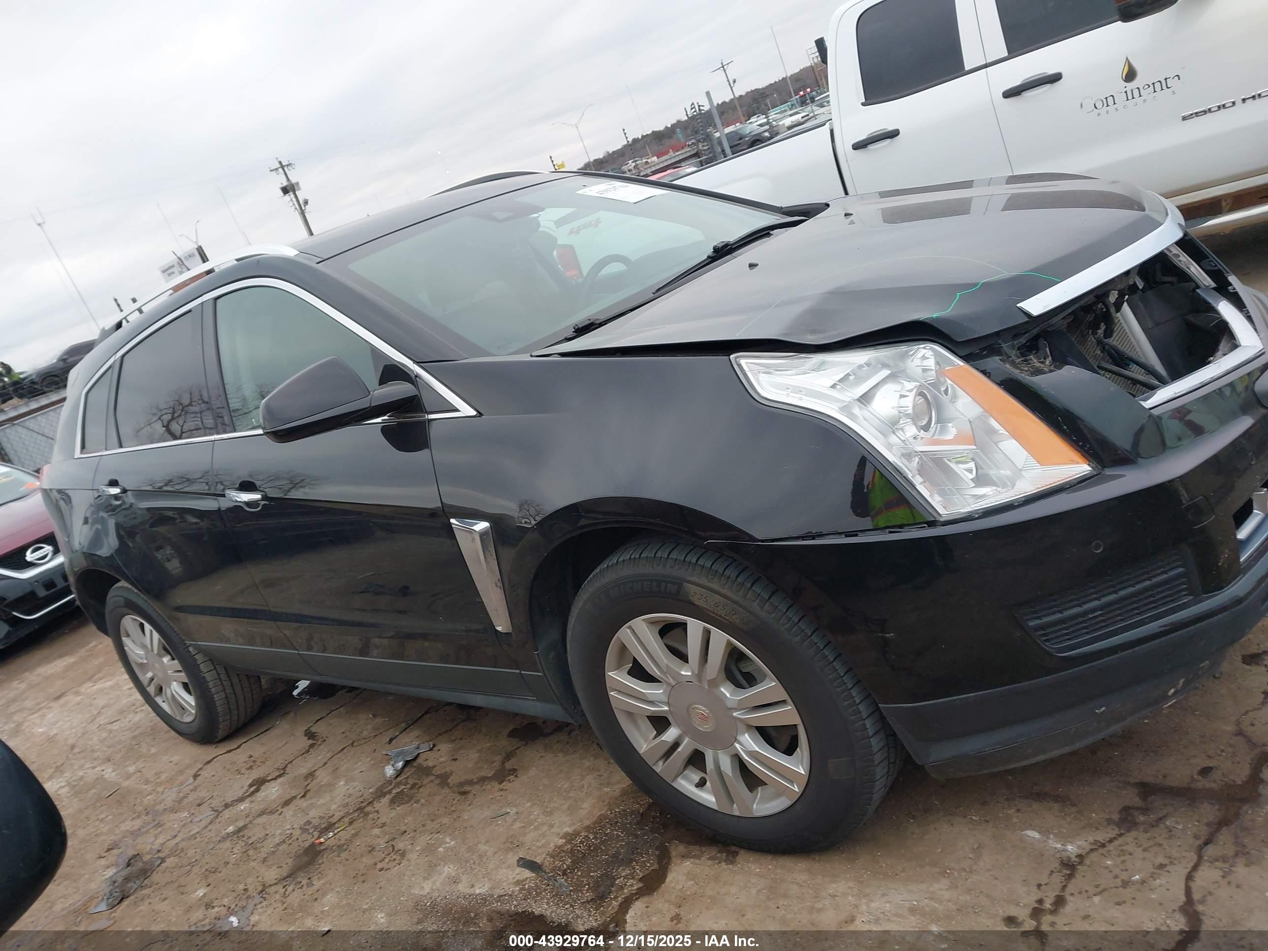 2015 Cadillac Srx Luxury Collection Black vin: 3GYFNBE35FS631090