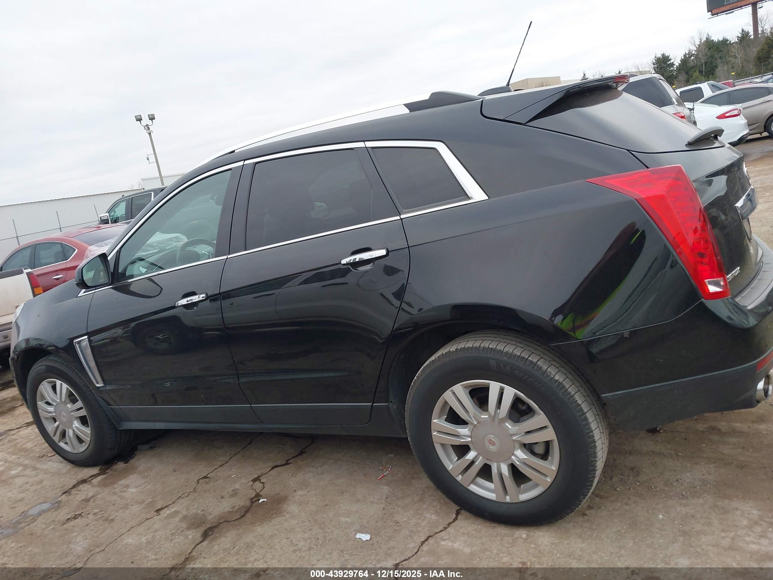 2015 Cadillac Srx Luxury Collection Black vin: 3GYFNBE35FS631090