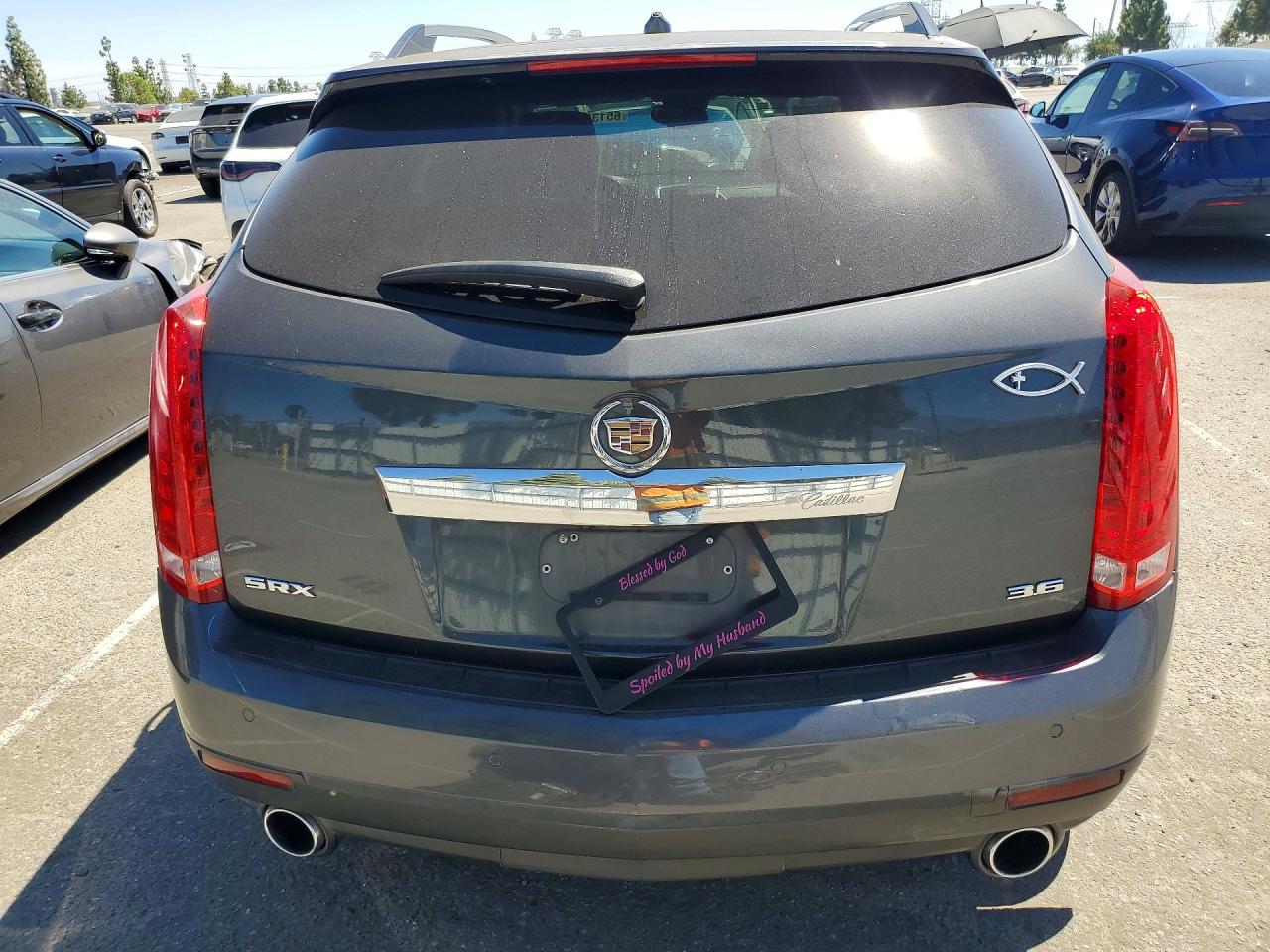 2012 Cadillac Srx Performance Collection Charcoal vin: 3GYFNBE36CS601544