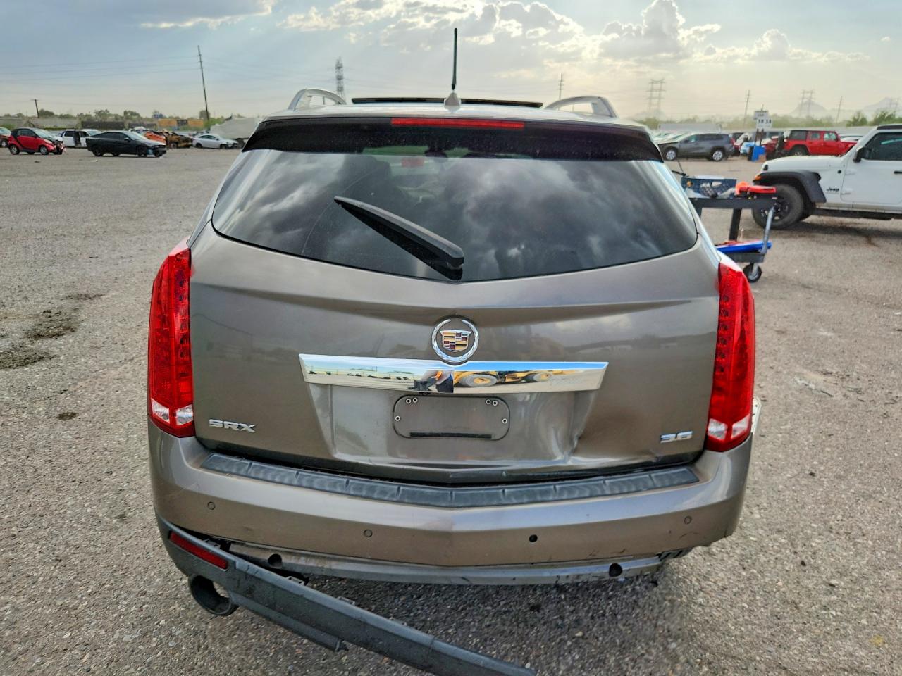 2012 Cadillac Srx Performance Collection Tan vin: 3GYFNBE36CS608140