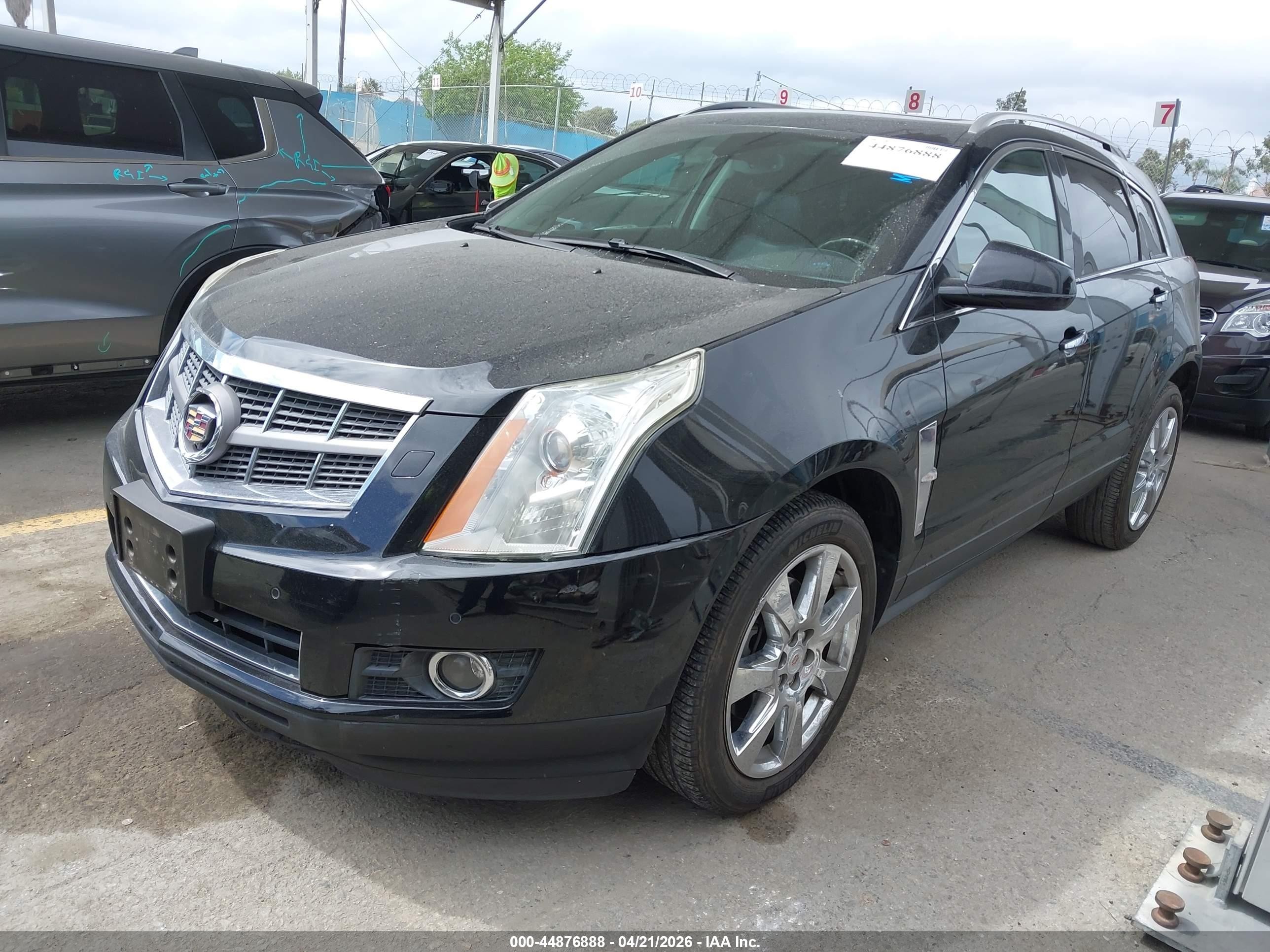 2012 Cadillac Srx Performance Collection Black vin: 3GYFNBE36CS609563