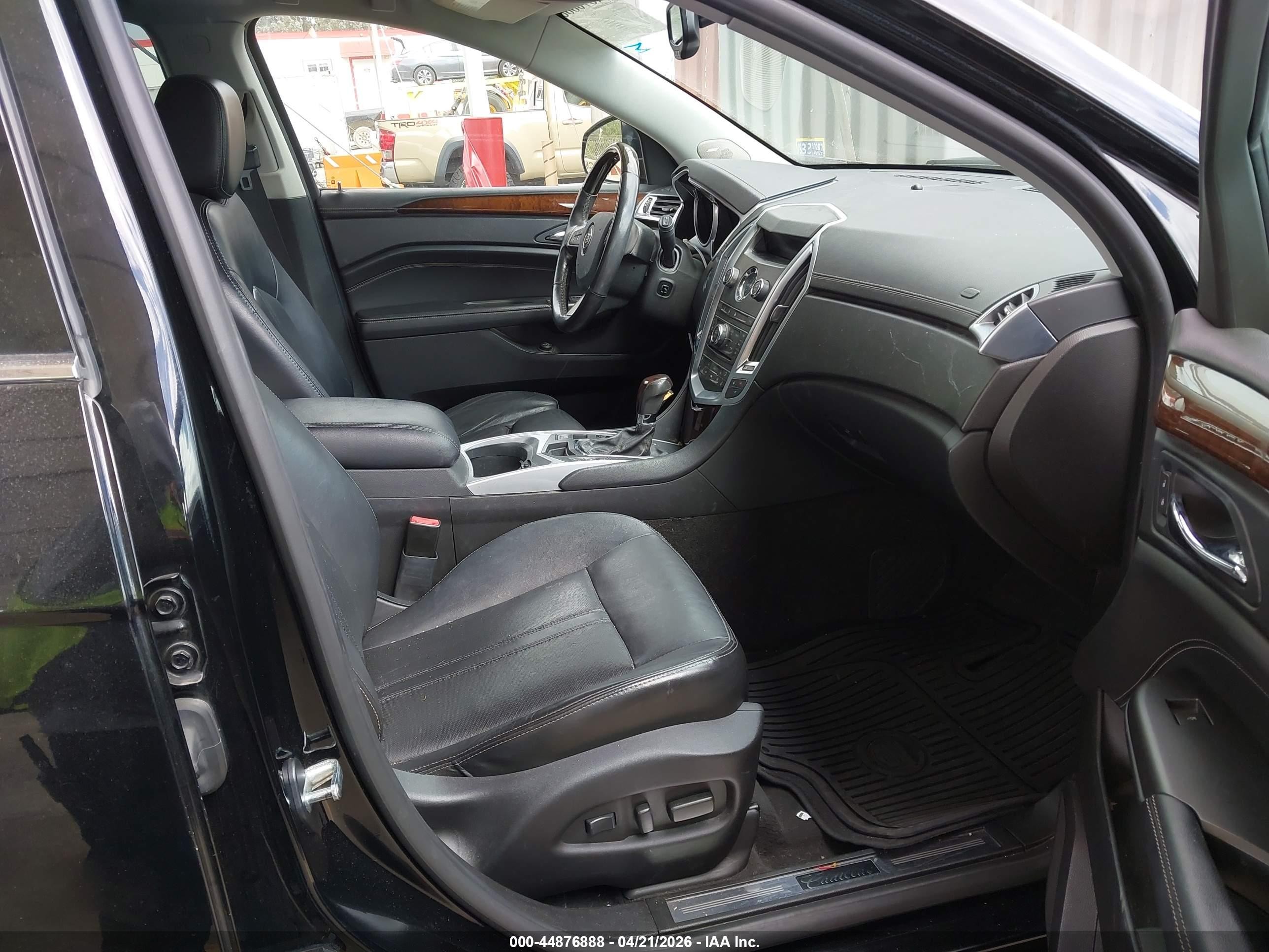 2012 Cadillac Srx Performance Collection Black vin: 3GYFNBE36CS609563