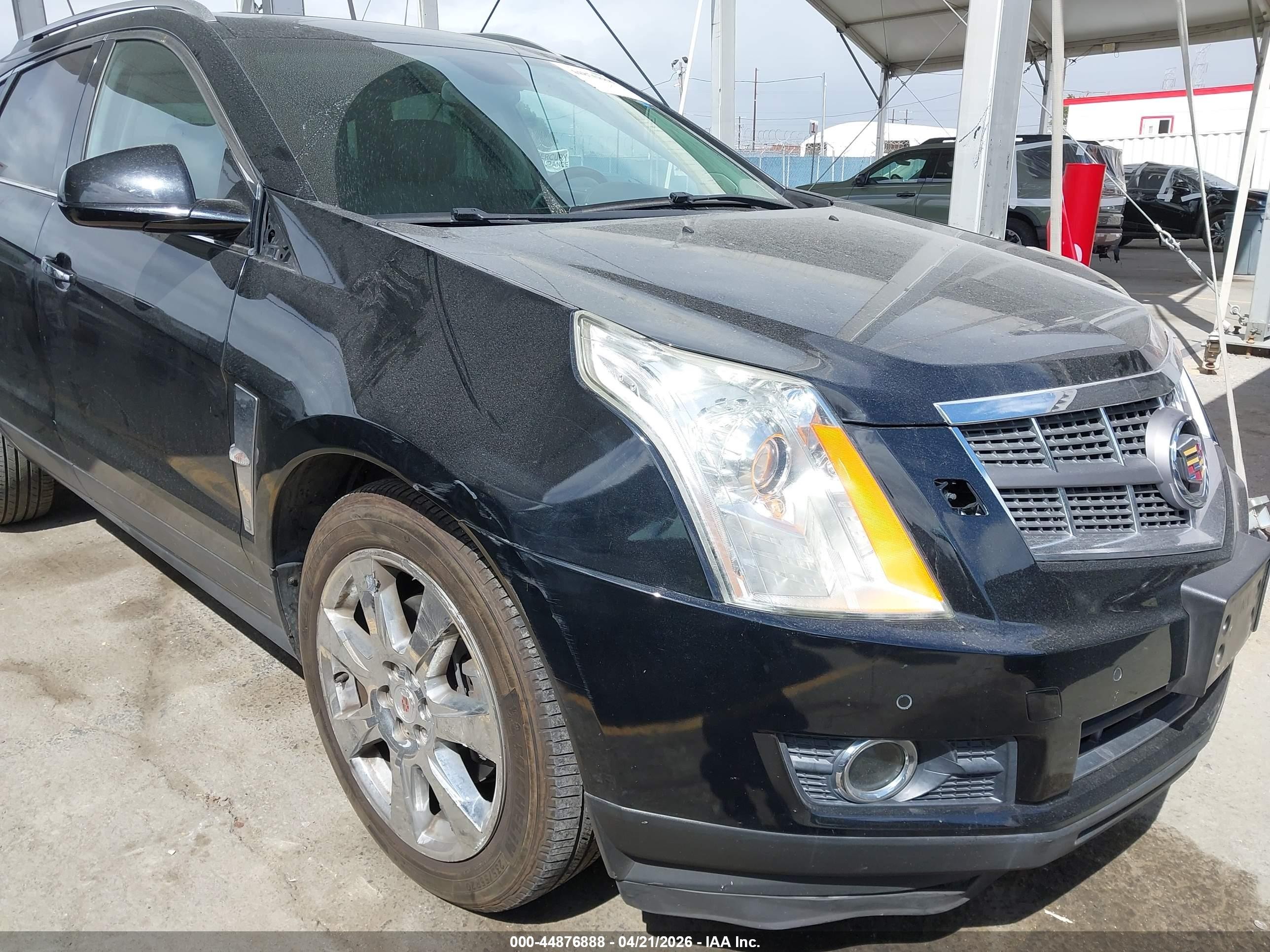 2012 Cadillac Srx Performance Collection Black vin: 3GYFNBE36CS609563