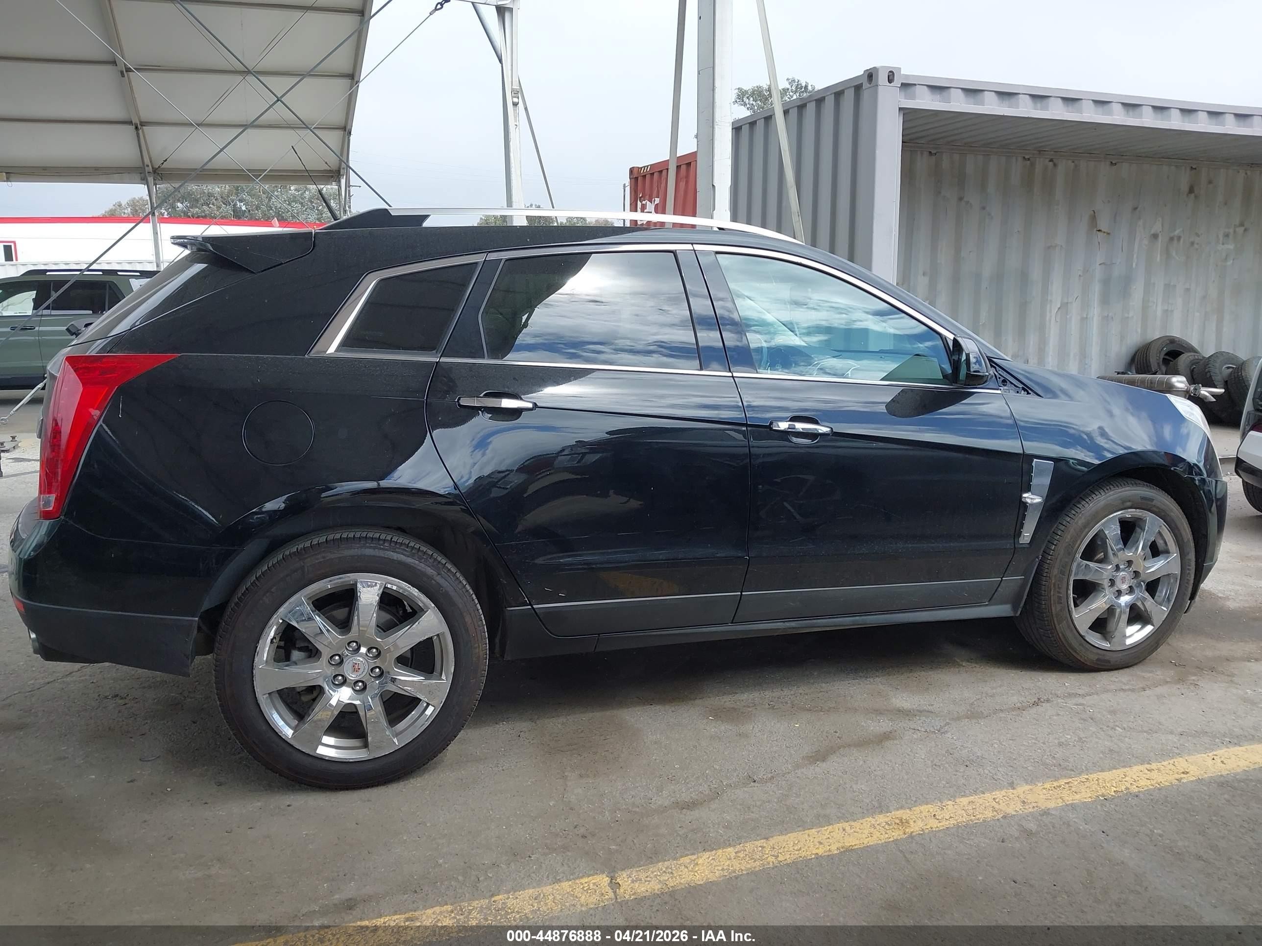 2012 Cadillac Srx Performance Collection Black vin: 3GYFNBE36CS609563