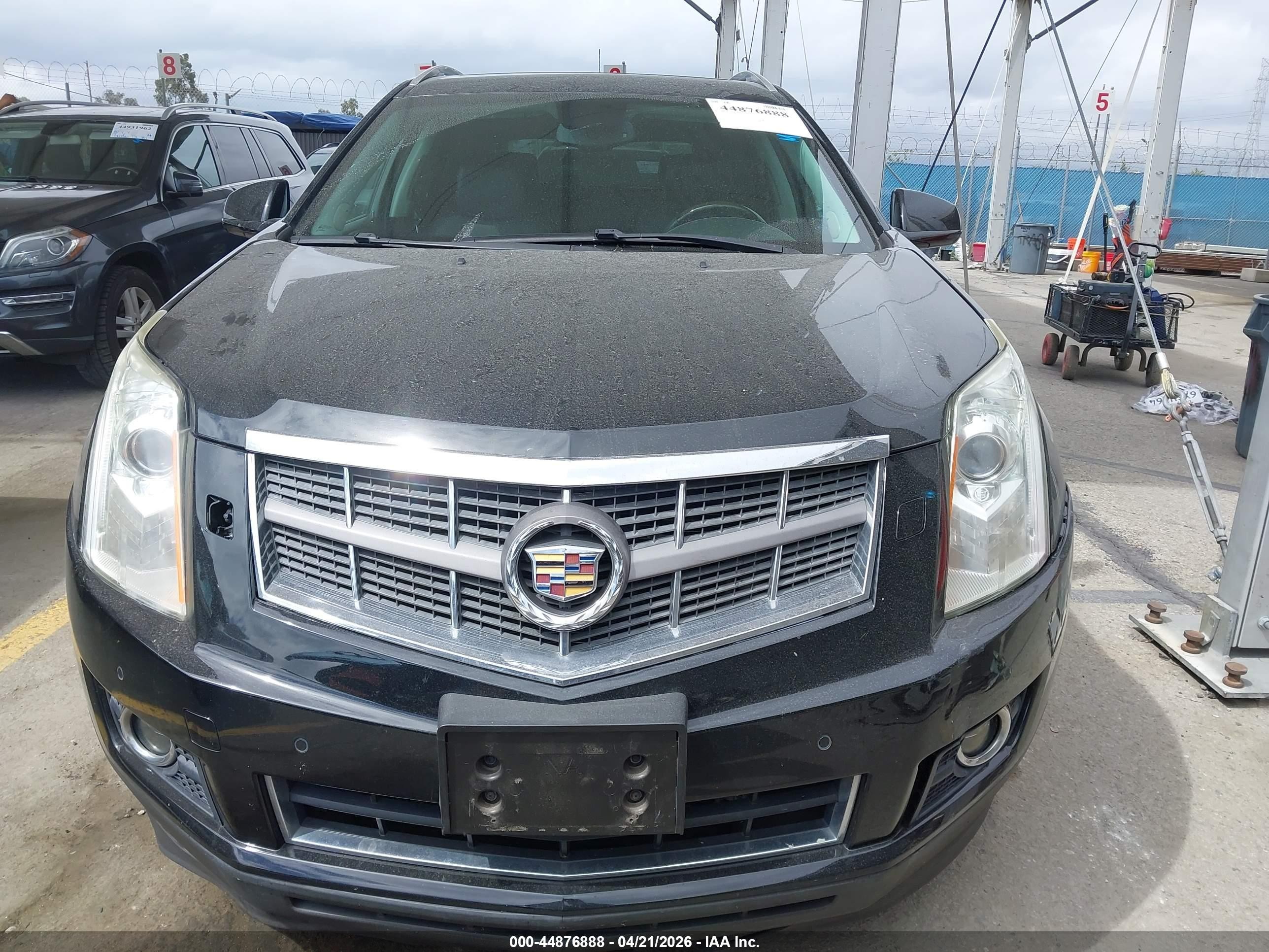2012 Cadillac Srx Performance Collection Black vin: 3GYFNBE36CS609563