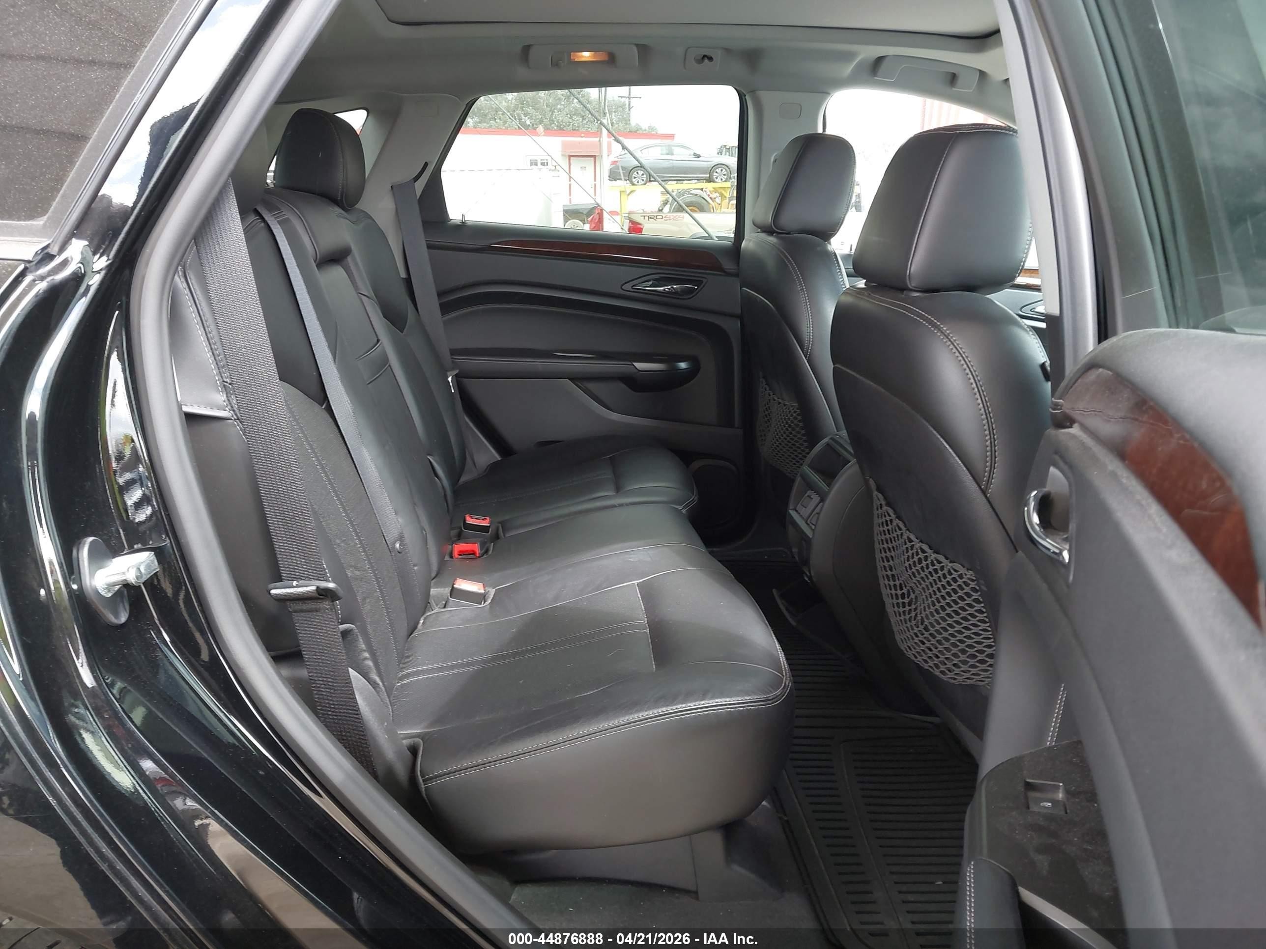 2012 Cadillac Srx Performance Collection Black vin: 3GYFNBE36CS609563