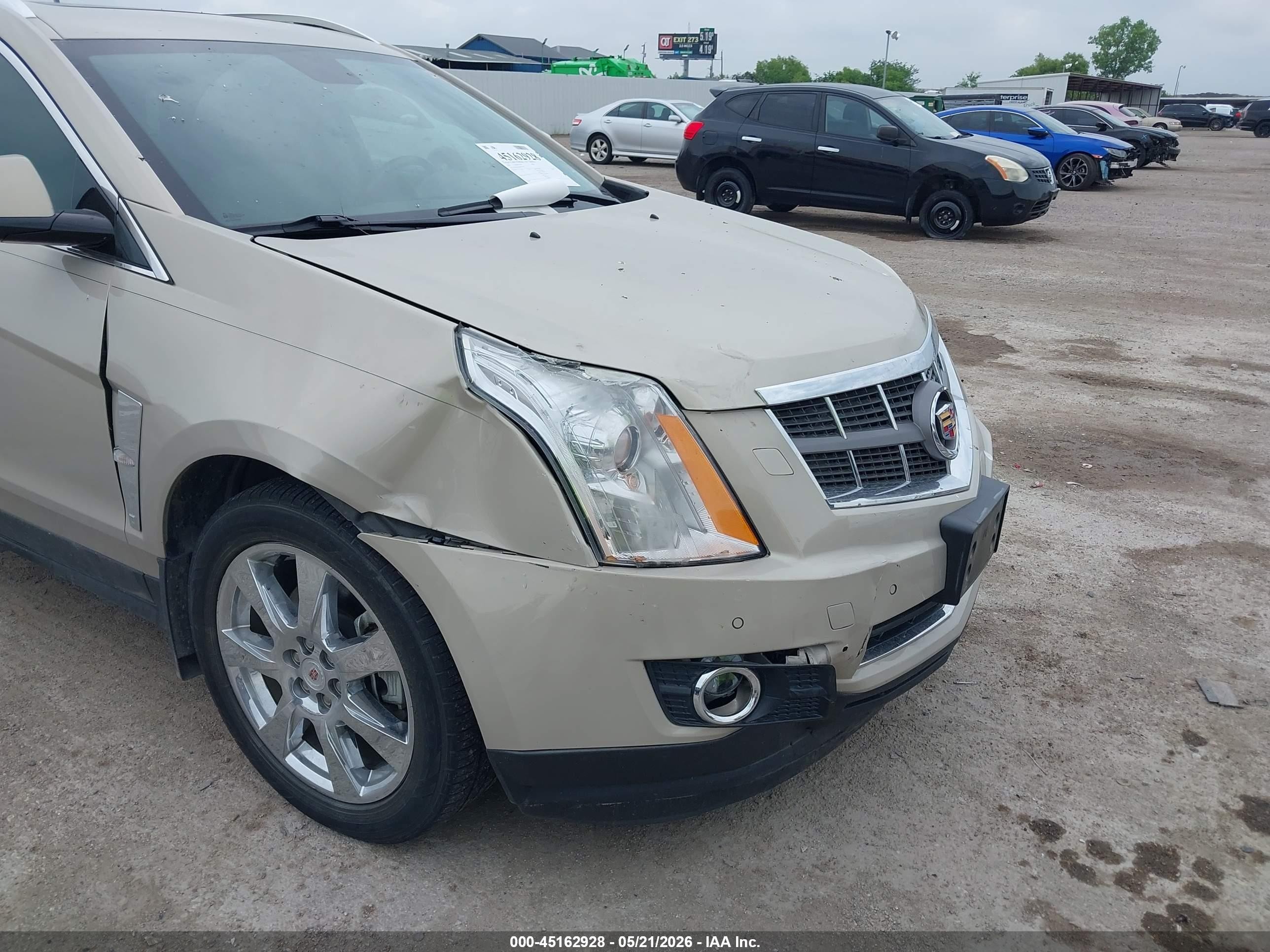 2012 Cadillac Srx Performance Collection Beige vin: 3GYFNBE36CS622202