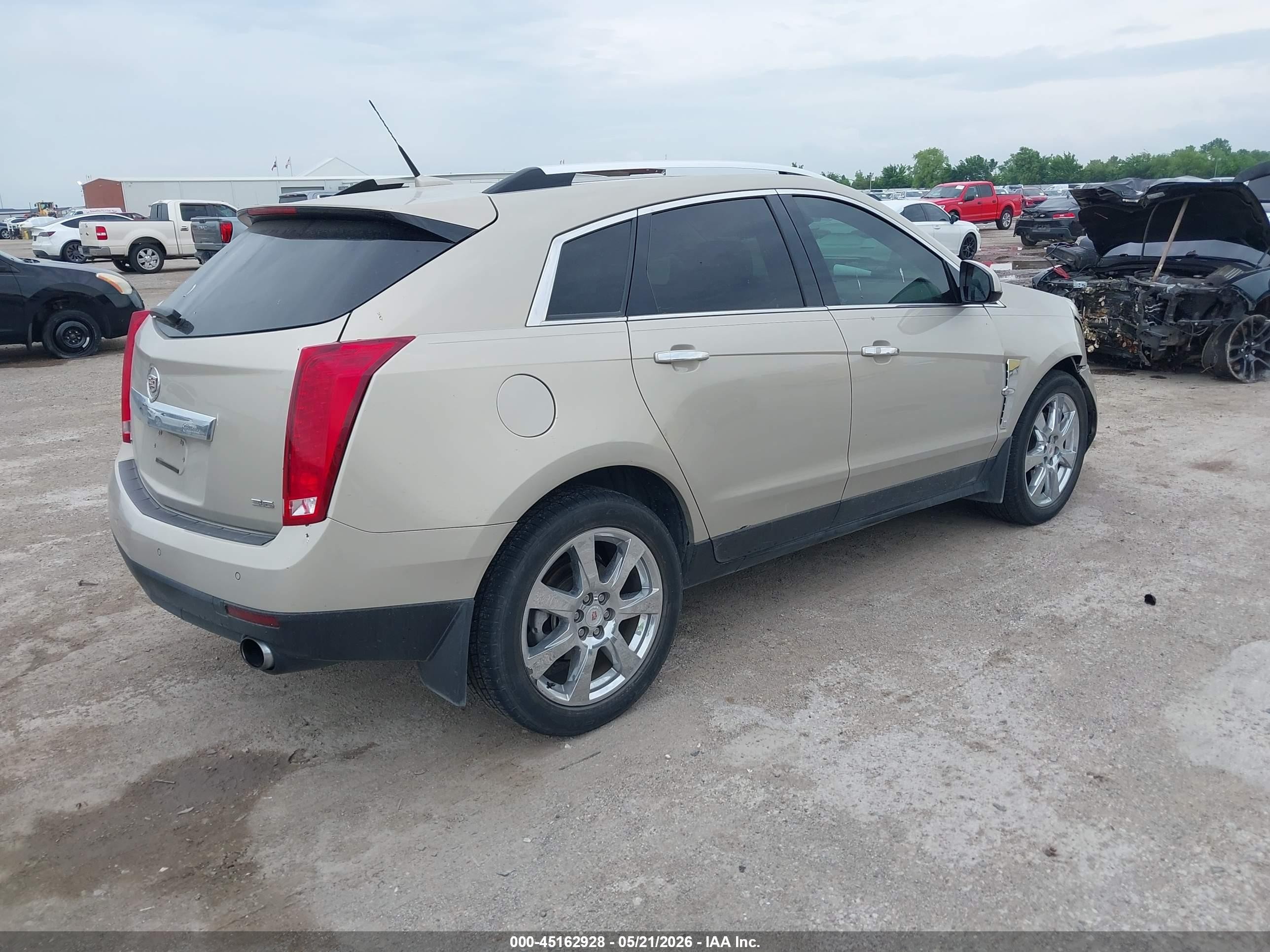 2012 Cadillac Srx Performance Collection Beige vin: 3GYFNBE36CS622202