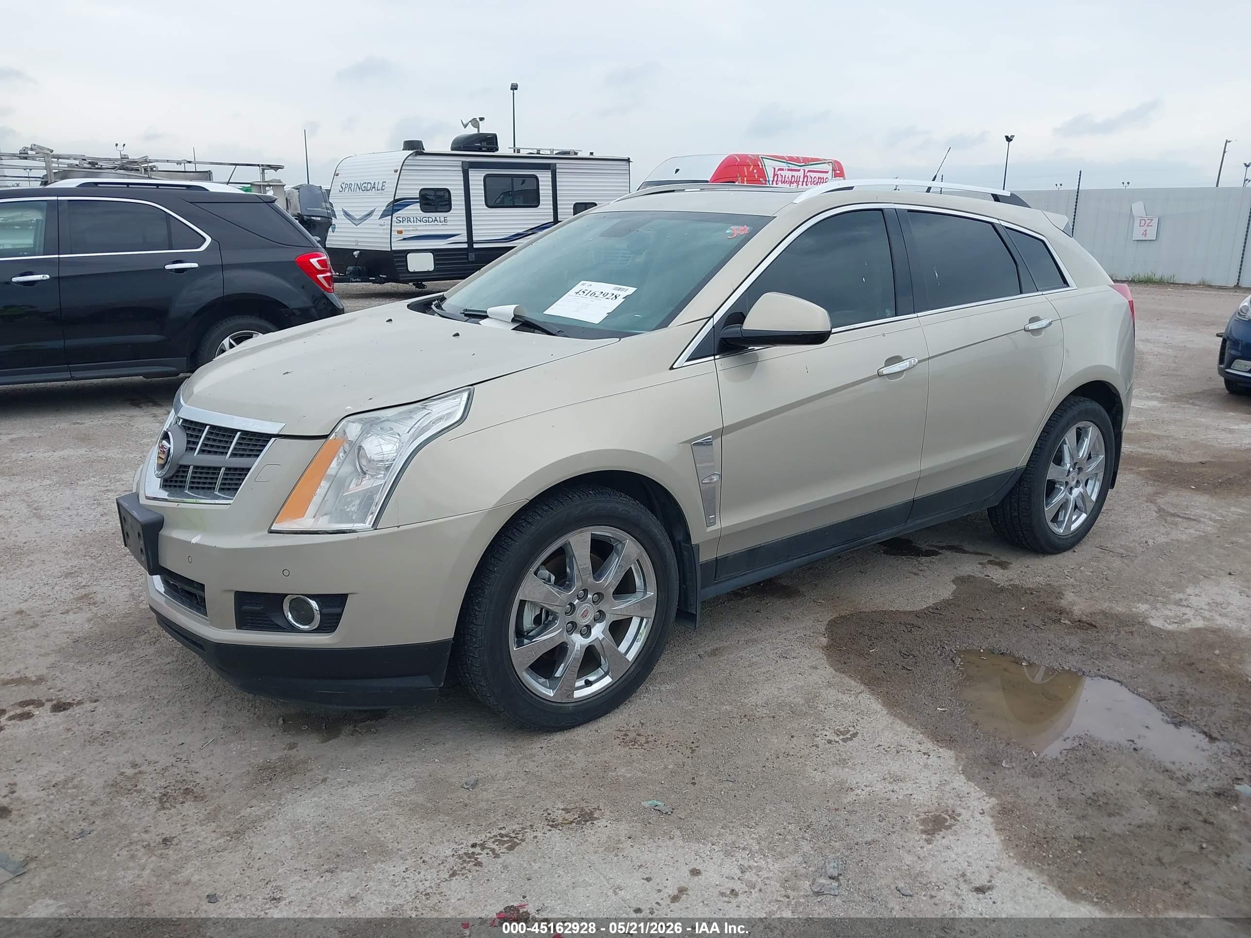 2012 Cadillac Srx Performance Collection Beige vin: 3GYFNBE36CS622202