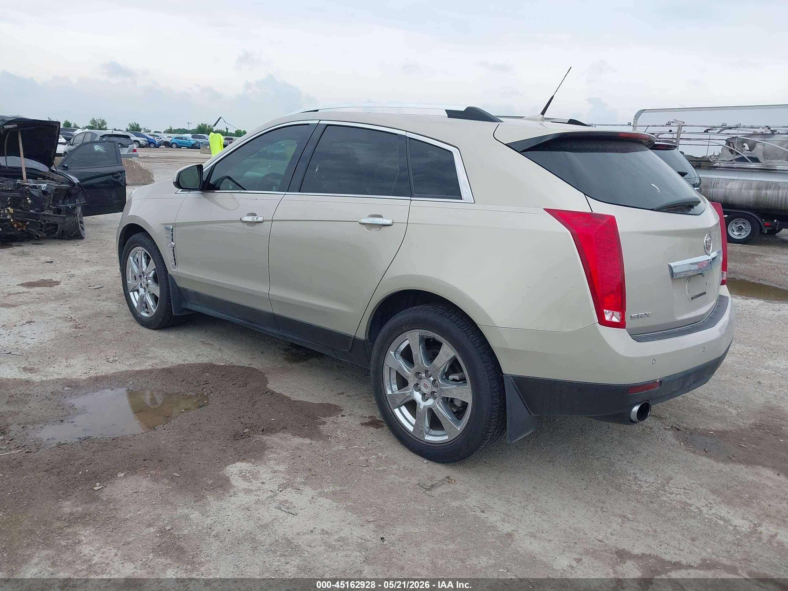 2012 Cadillac Srx Performance Collection Beige vin: 3GYFNBE36CS622202
