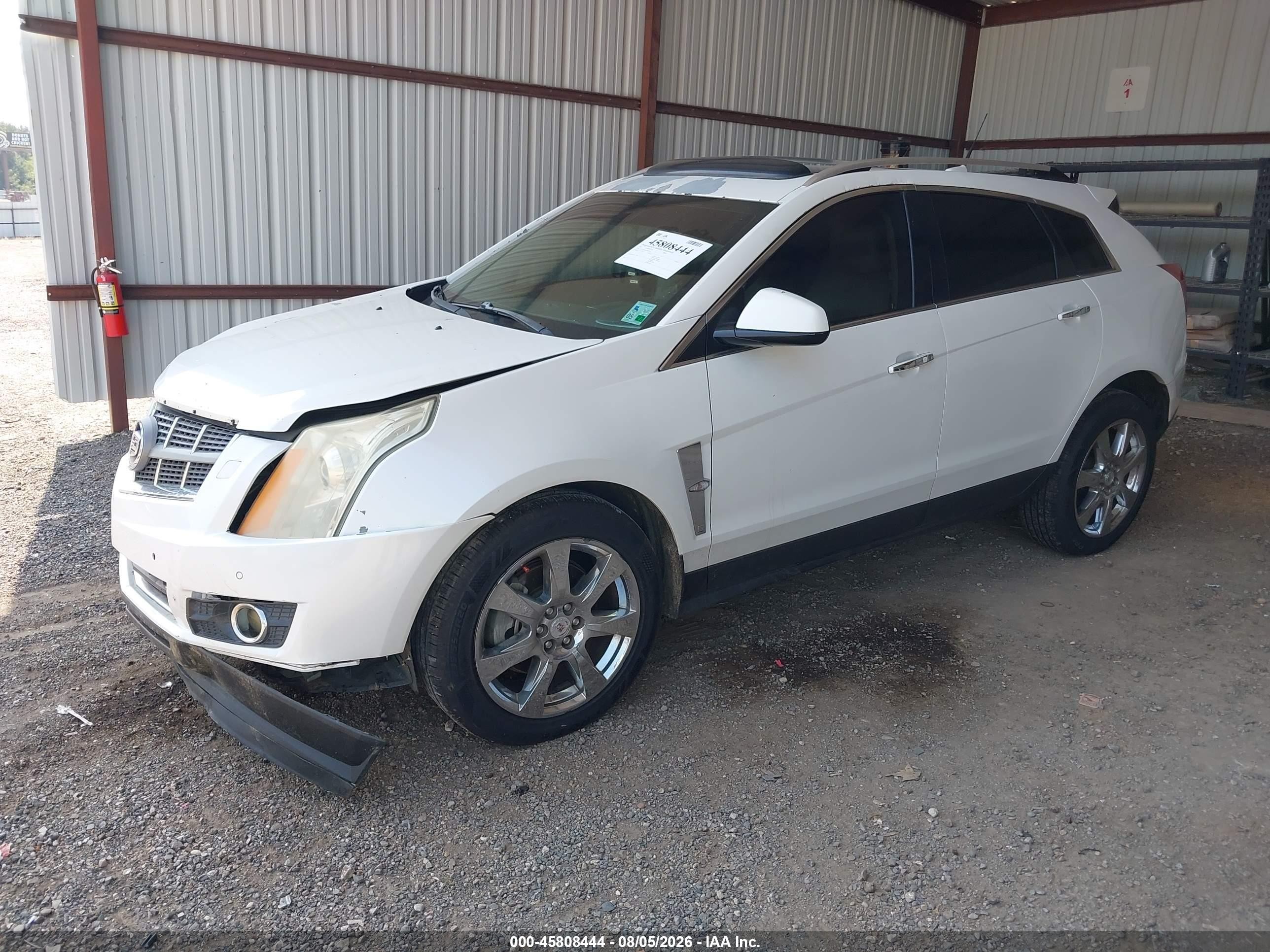 2012 Cadillac Srx Performance Collection White vin: 3GYFNBE36CS641493