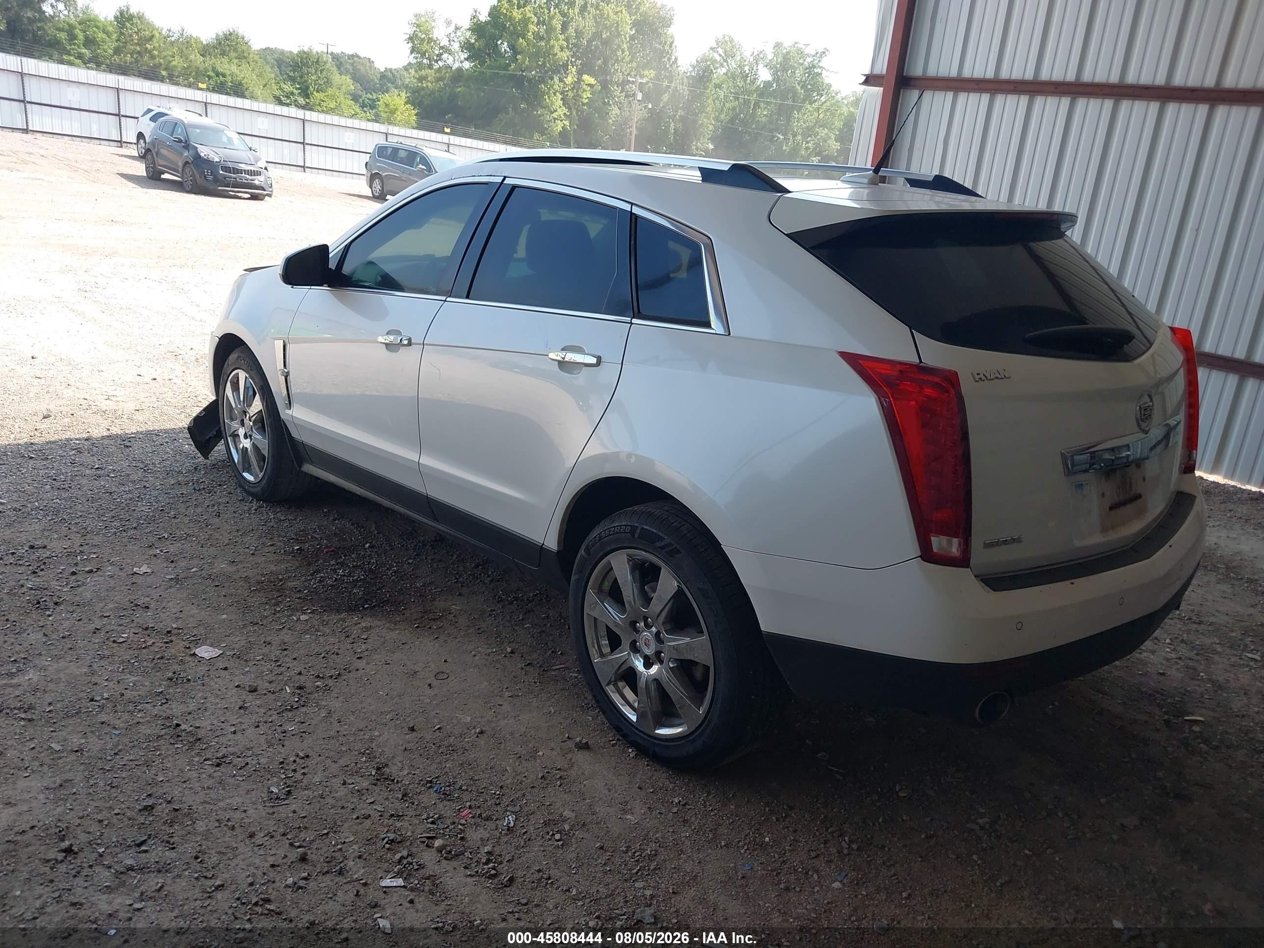 2012 Cadillac Srx Performance Collection White vin: 3GYFNBE36CS641493