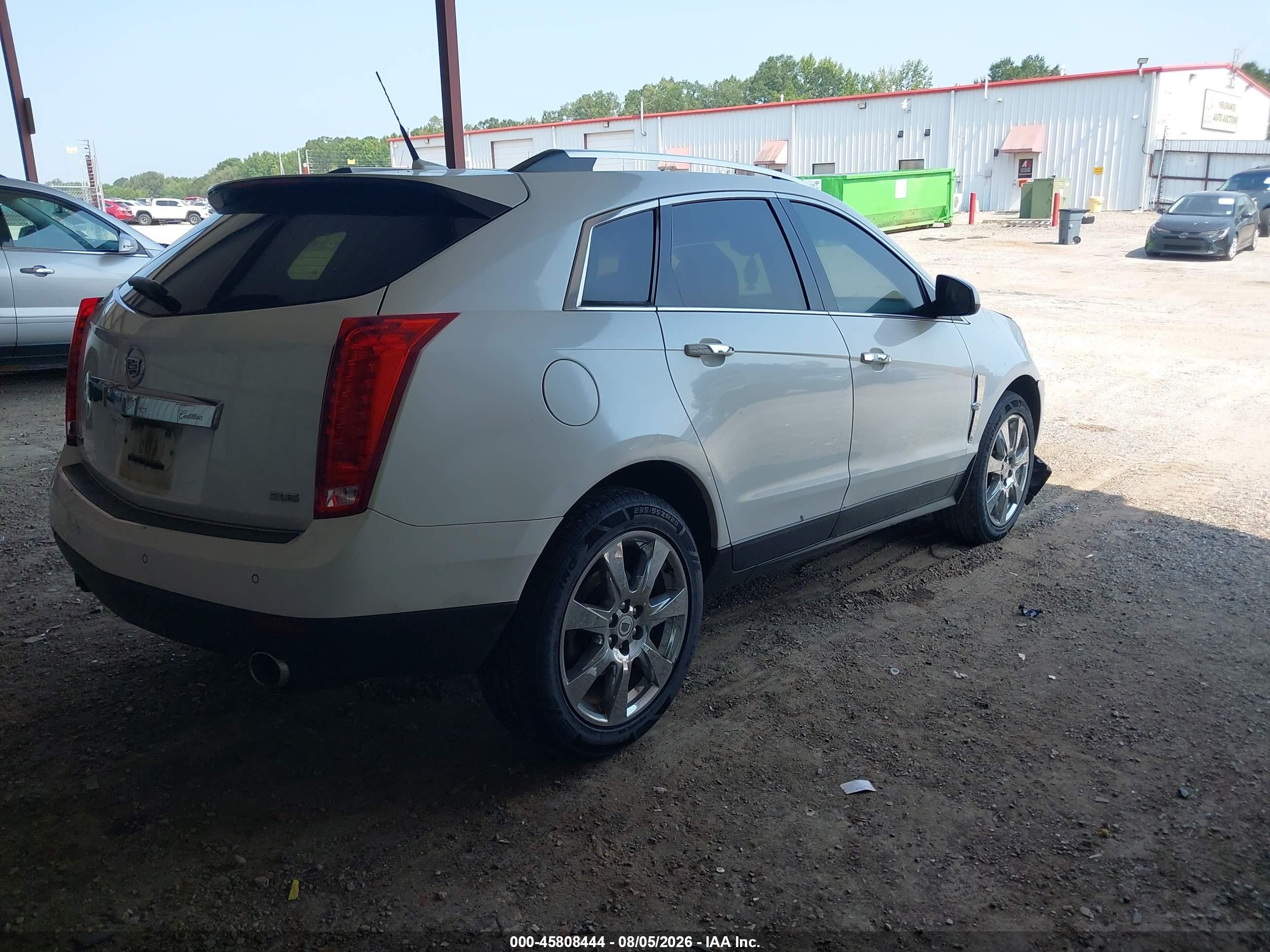 2012 Cadillac Srx Performance Collection White vin: 3GYFNBE36CS641493