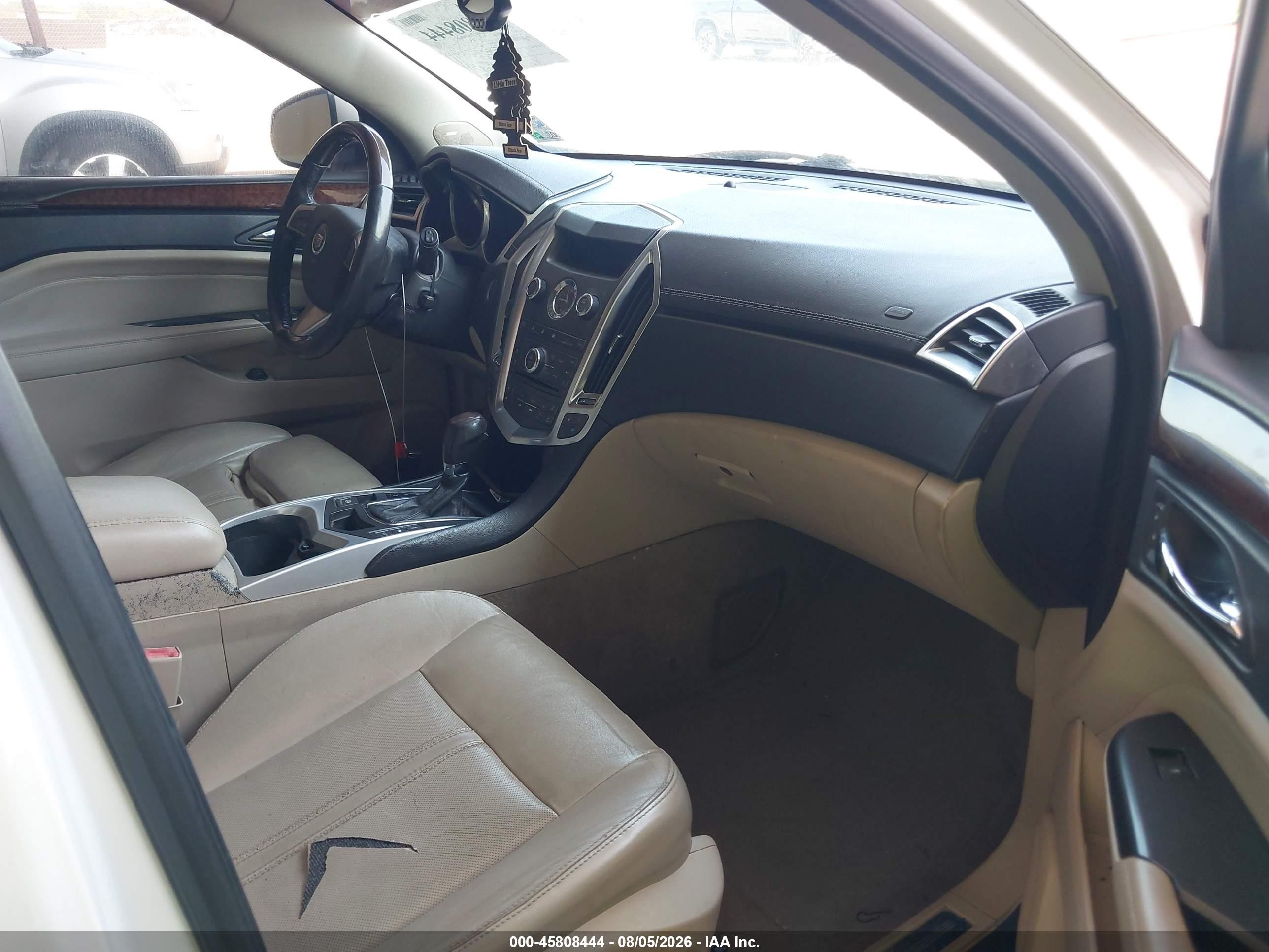 2012 Cadillac Srx Performance Collection White vin: 3GYFNBE36CS641493
