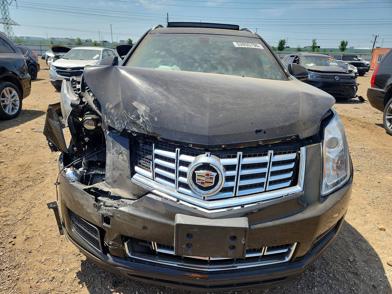 2014 Cadillac Srx Luxury Collection Black vin: 3GYFNBE36ES527769