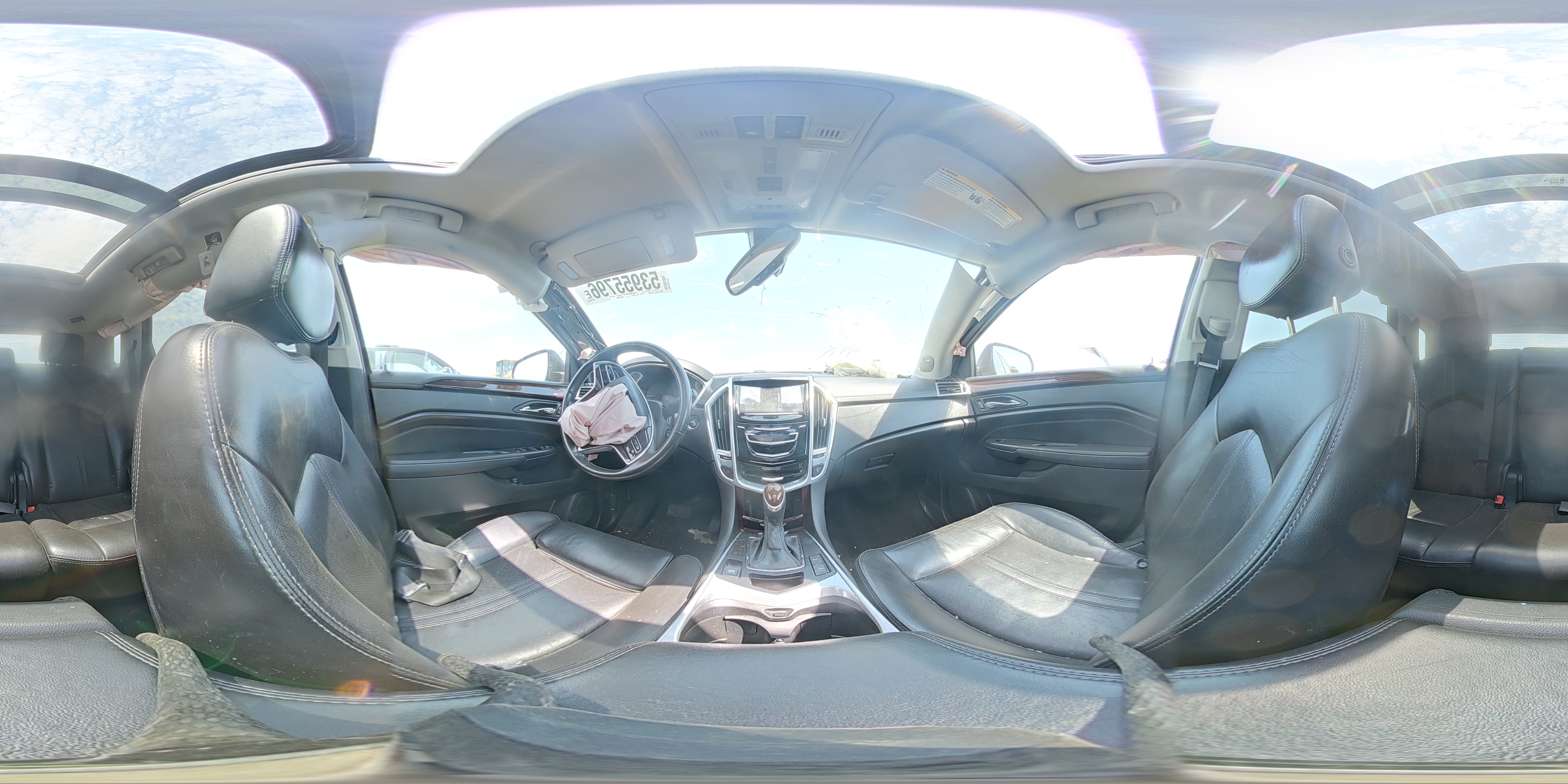 2014 Cadillac Srx Luxury Collection Black vin: 3GYFNBE36ES527769