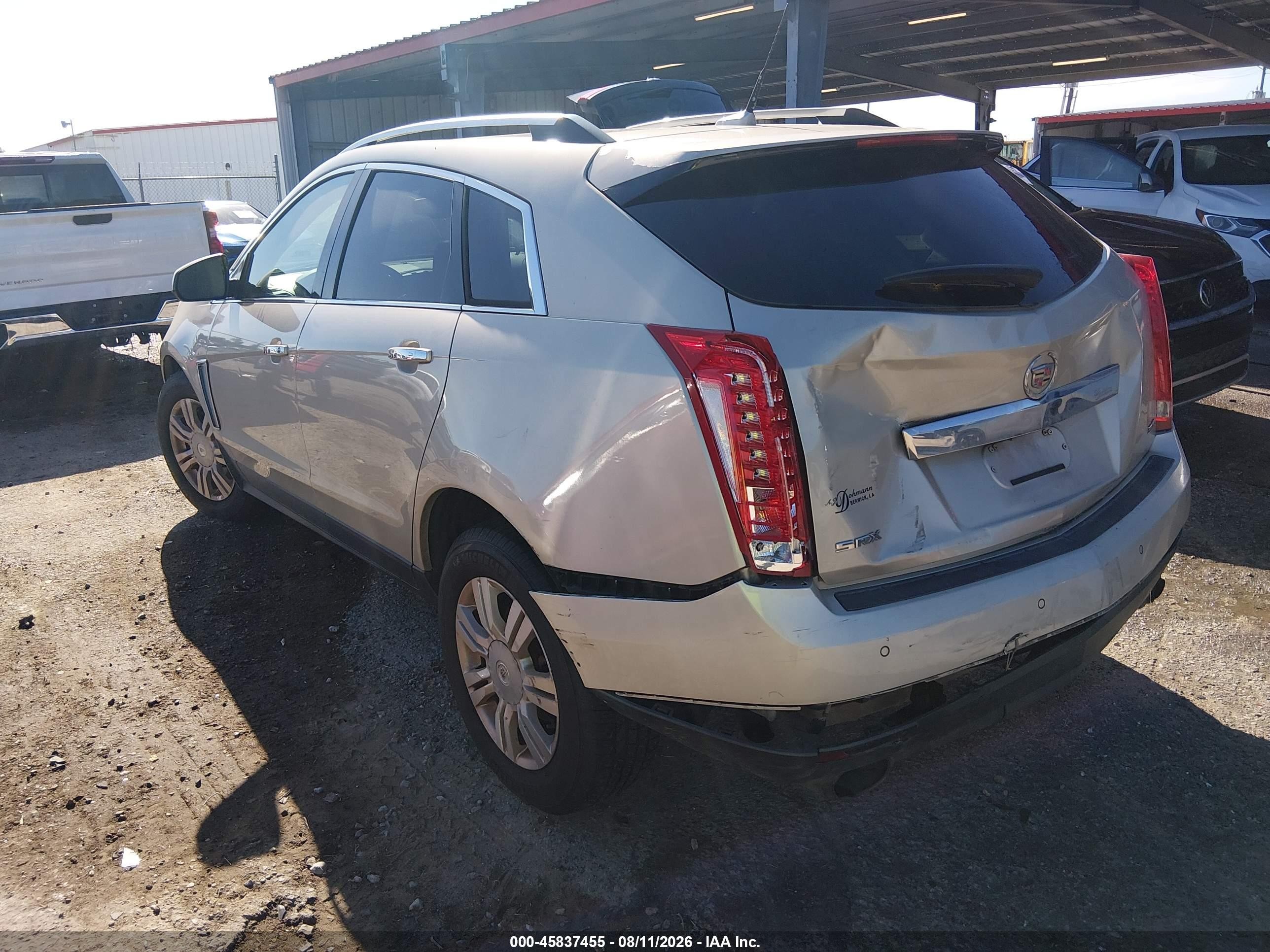 2014 Cadillac Srx Luxury Collection Champagne vin: 3GYFNBE36ES534625