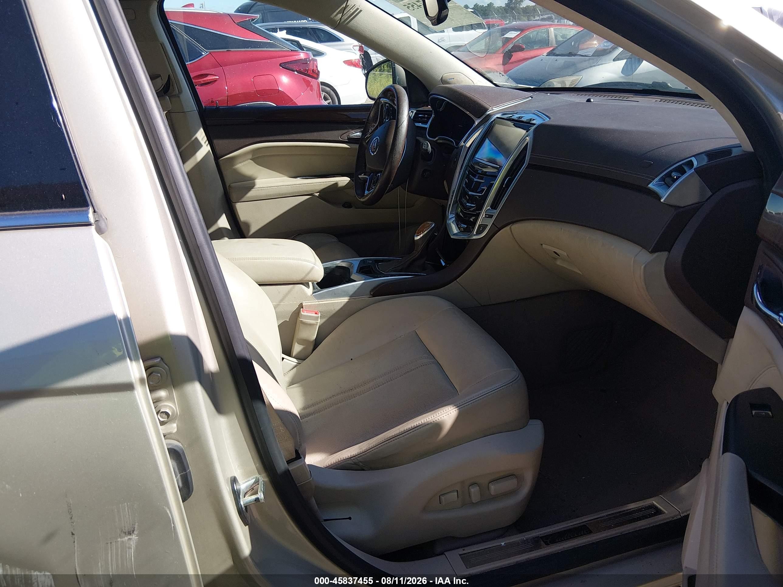 2014 Cadillac Srx Luxury Collection Champagne vin: 3GYFNBE36ES534625