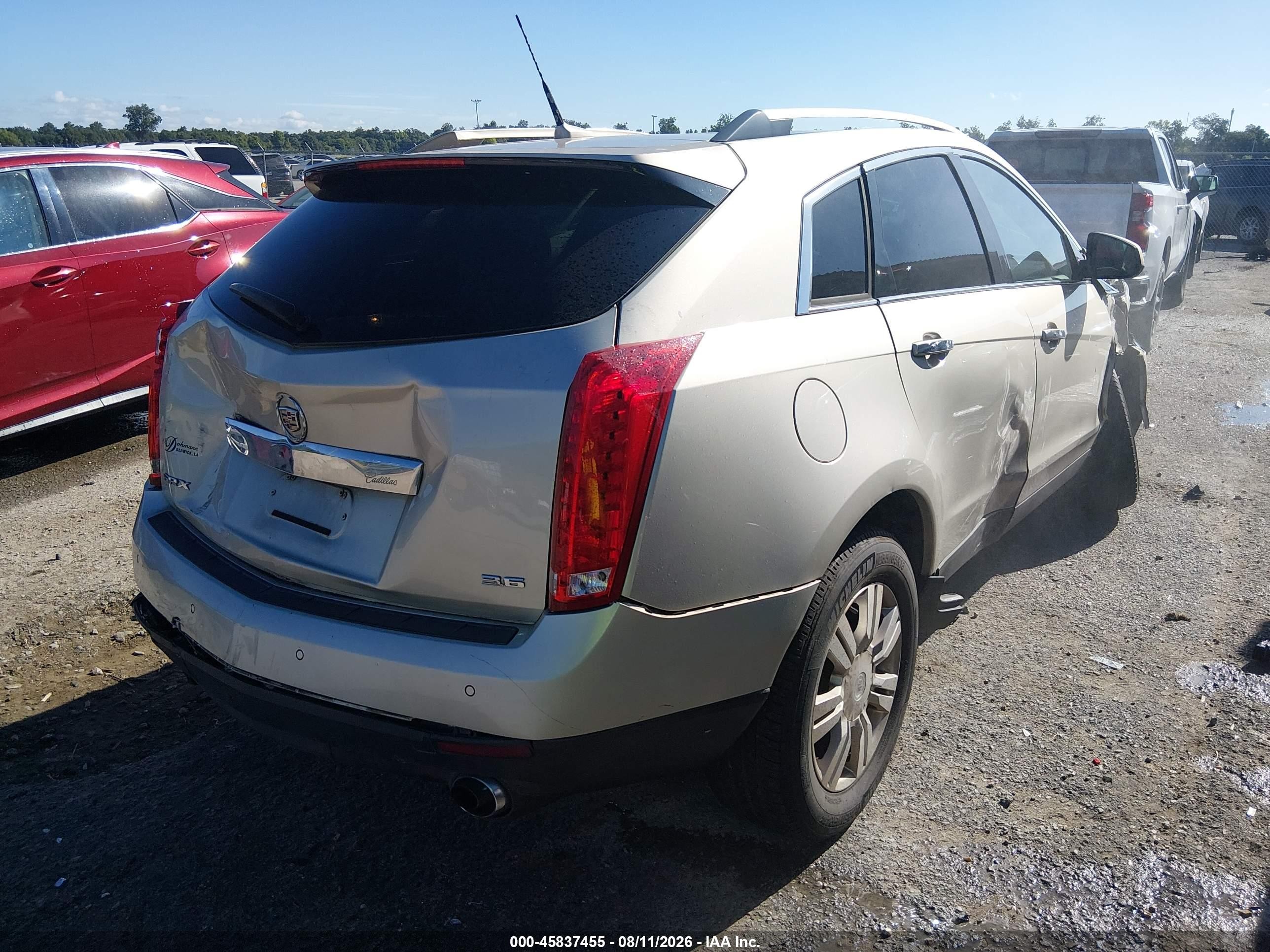 2014 Cadillac Srx Luxury Collection Champagne vin: 3GYFNBE36ES534625