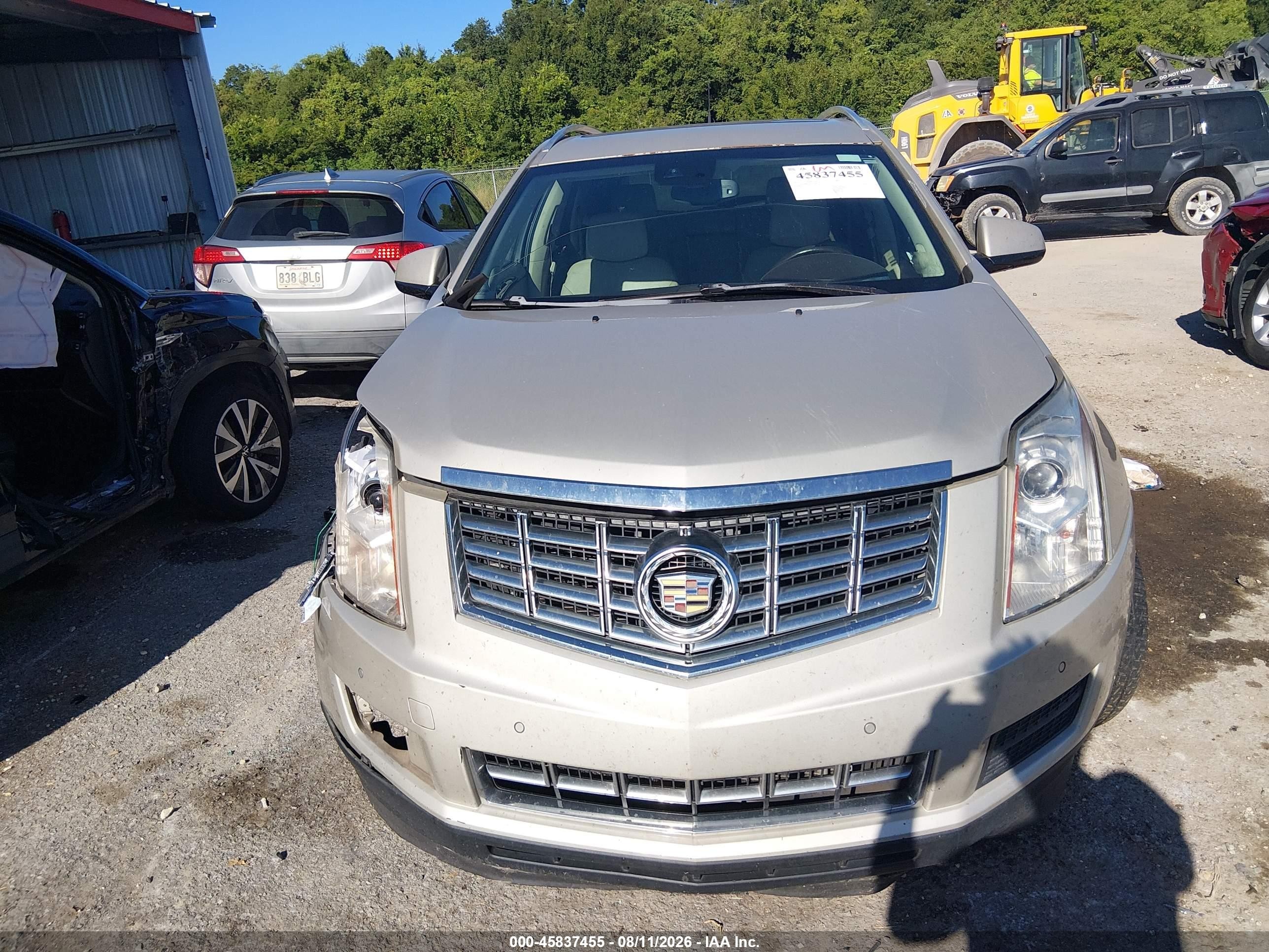2014 Cadillac Srx Luxury Collection Champagne vin: 3GYFNBE36ES534625