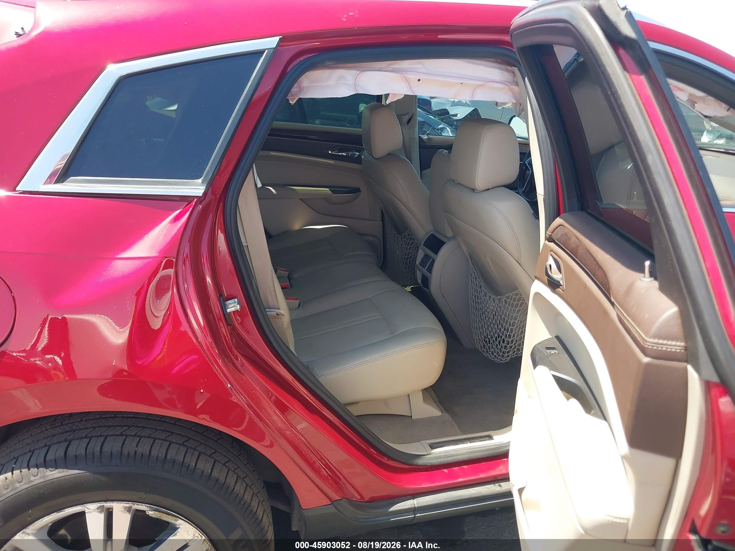 2014 Cadillac Srx Luxury Collection Red vin: 3GYFNBE36ES541185