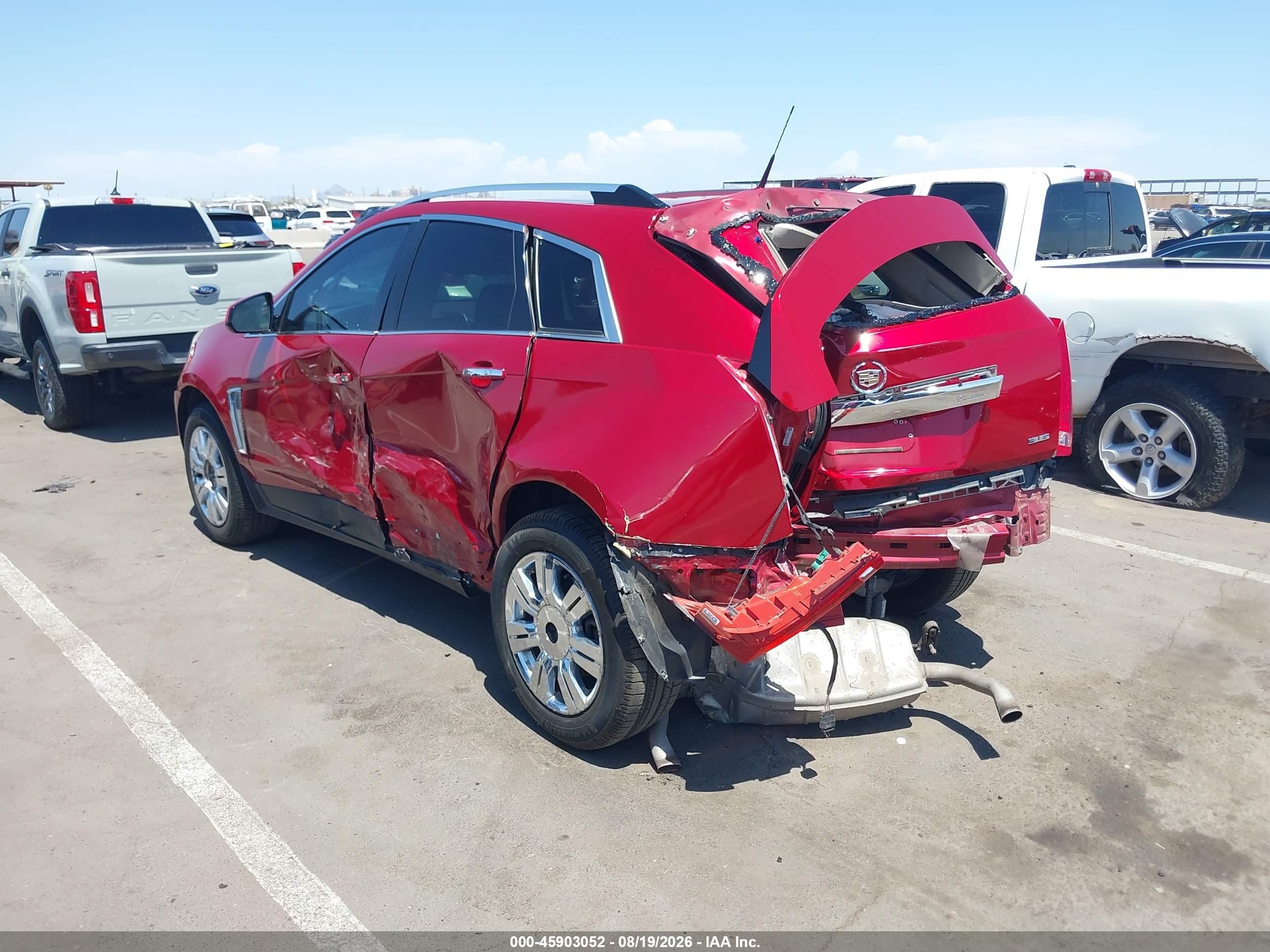 2014 Cadillac Srx Luxury Collection Red vin: 3GYFNBE36ES541185