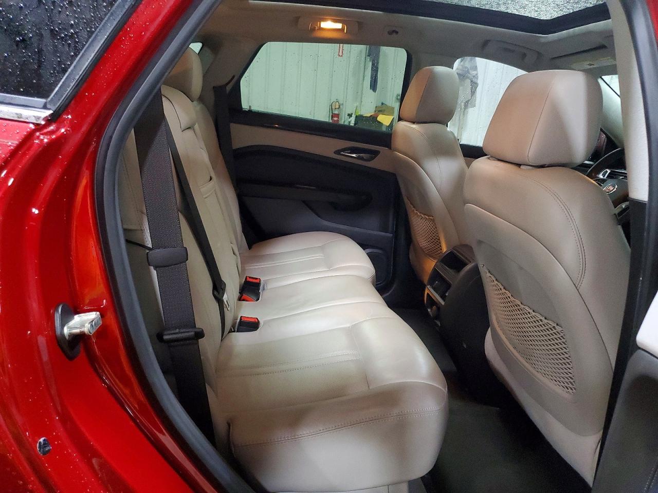 2014 Cadillac Srx Luxury Collection Red vin: 3GYFNBE36ES580102